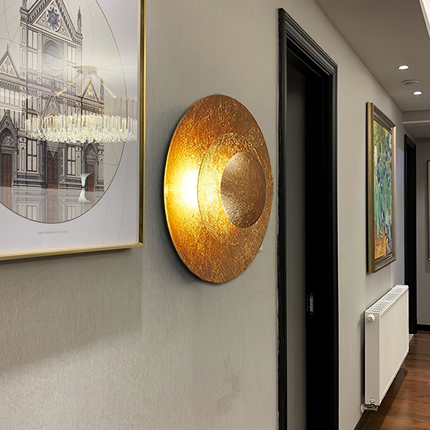 Solaris Vintage foil Wall Lamp - Letslighting