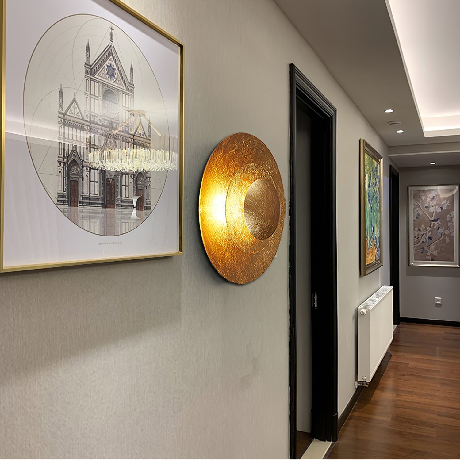 Solaris Vintage foil Wall Lamp - Letslighting