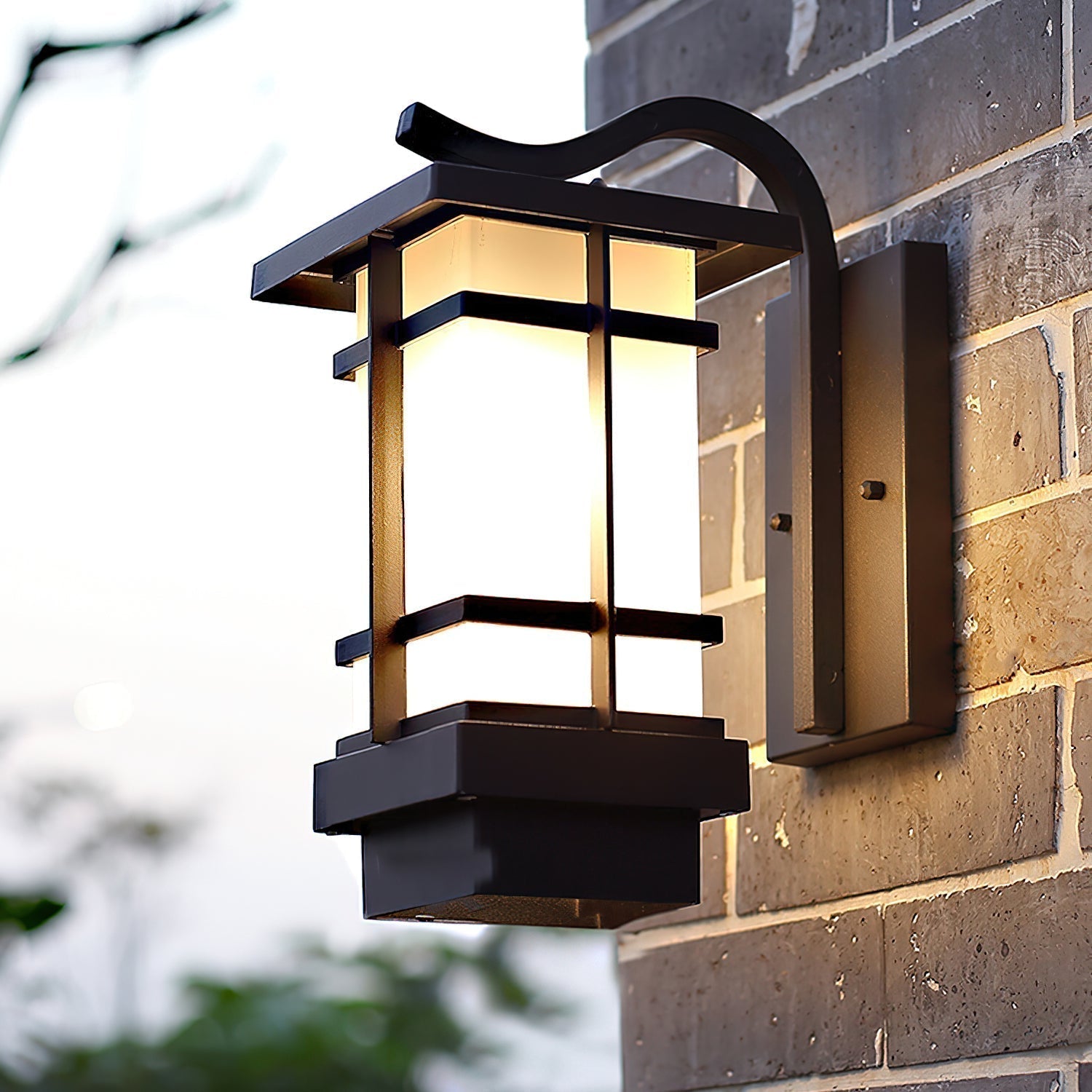 Madison Lantern Outdoor Wall Lamp - Letslighting