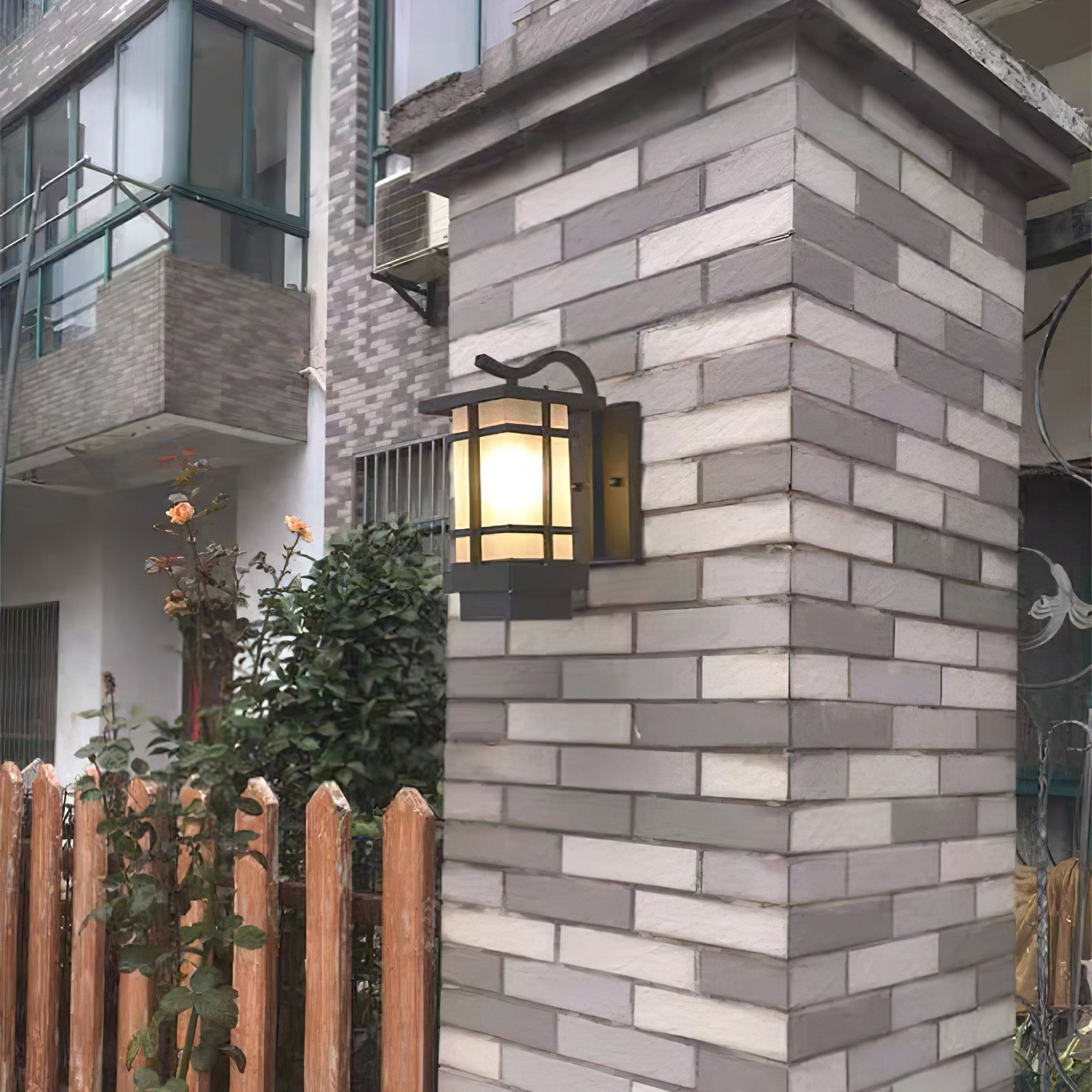 Madison Lantern Outdoor Wall Lamp - Letslighting