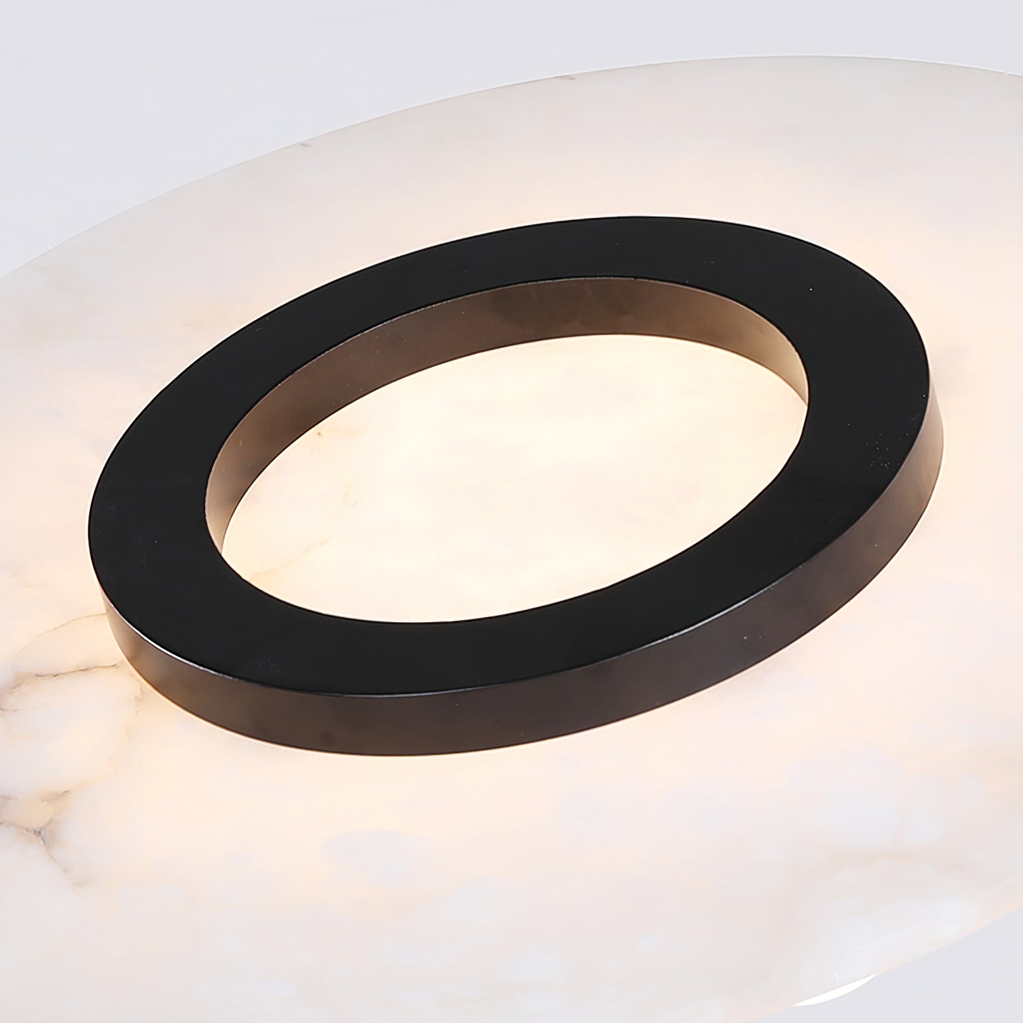 Vasila Postmodern Luxury Metal Alabaster Pendant Lamp - Lamp Copper