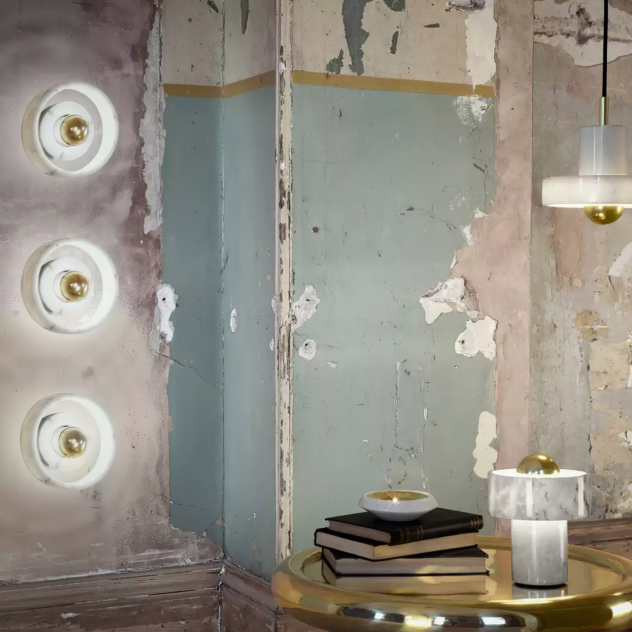 Marble Aura Wall Lamp - Letslighting