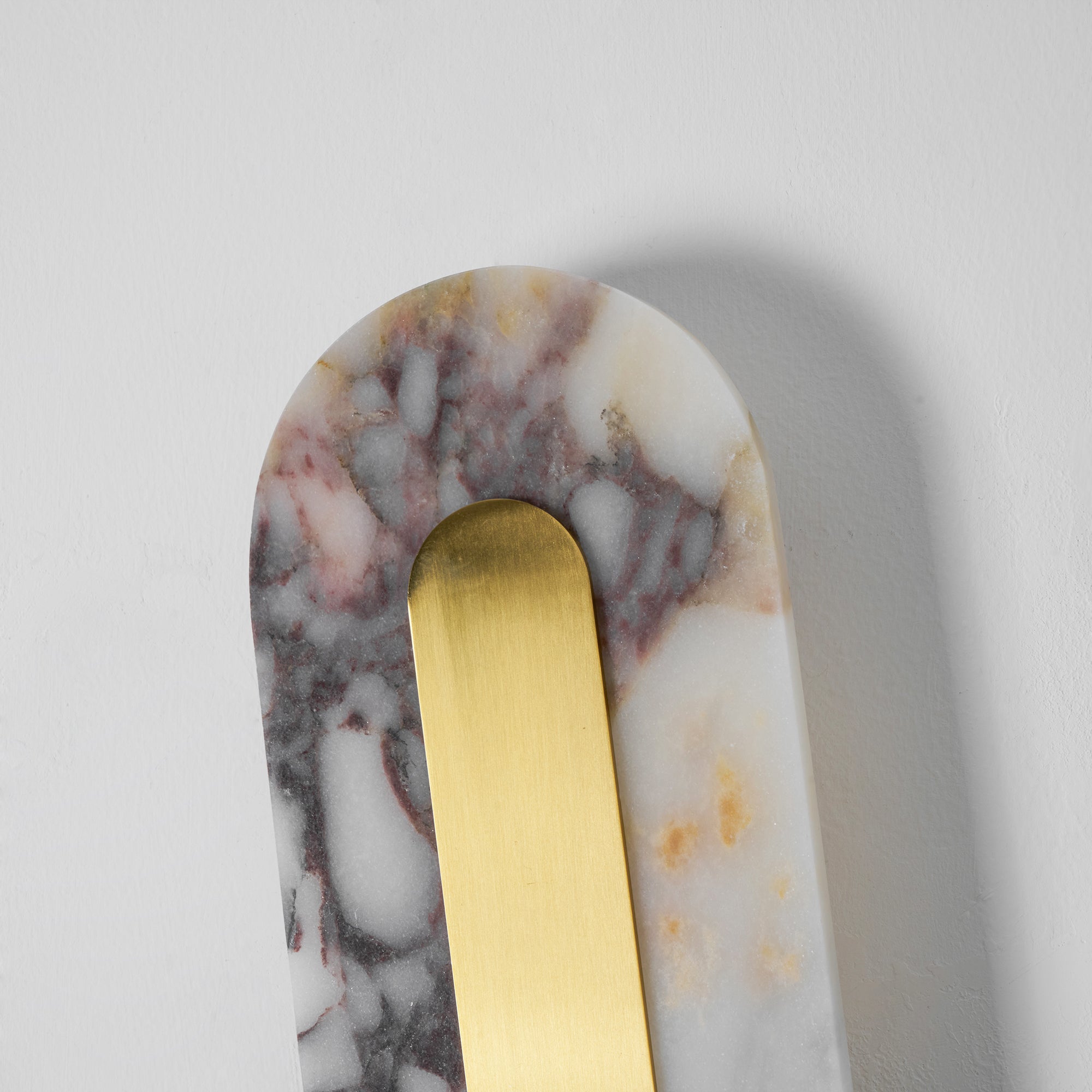 Marmo Modern Minimalist Metal Marble Wall Lamp - Lamp Copper