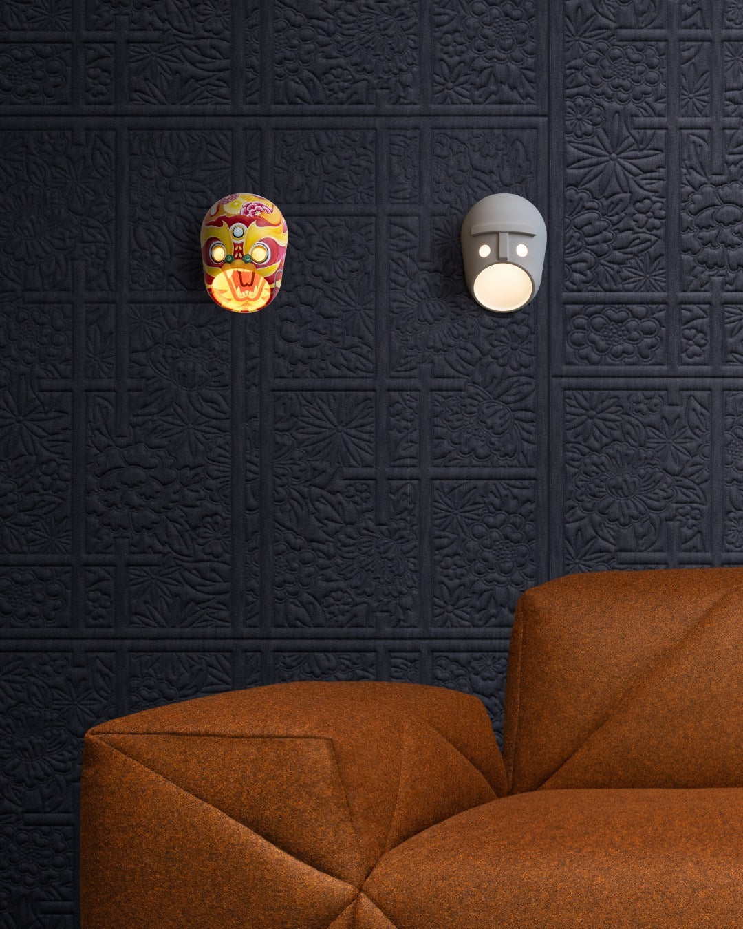 Mask Wall Light - Letslighting