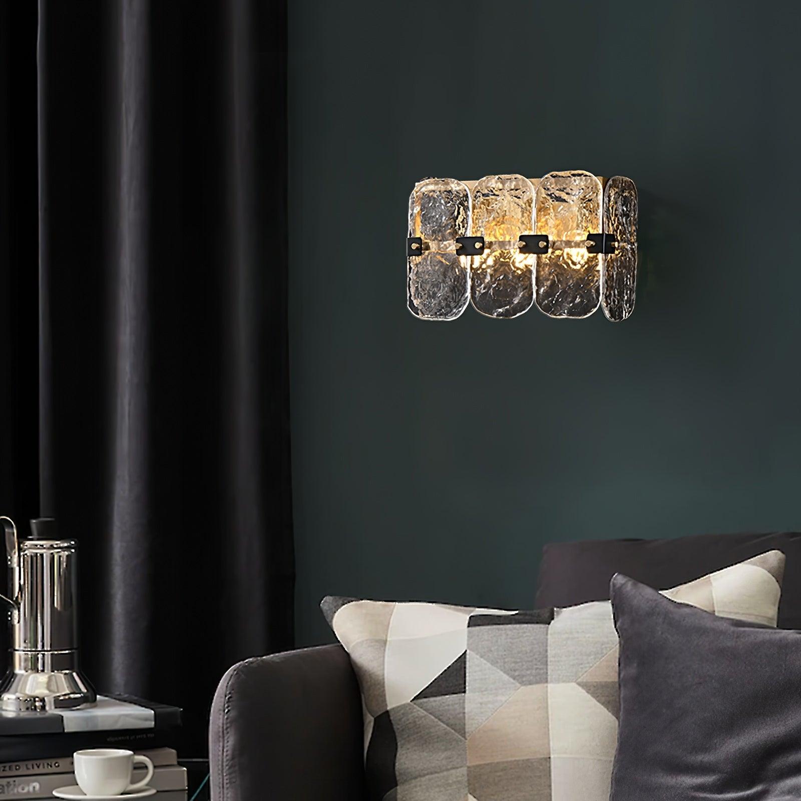 Massive Glass Wall Sconces - Letslighting