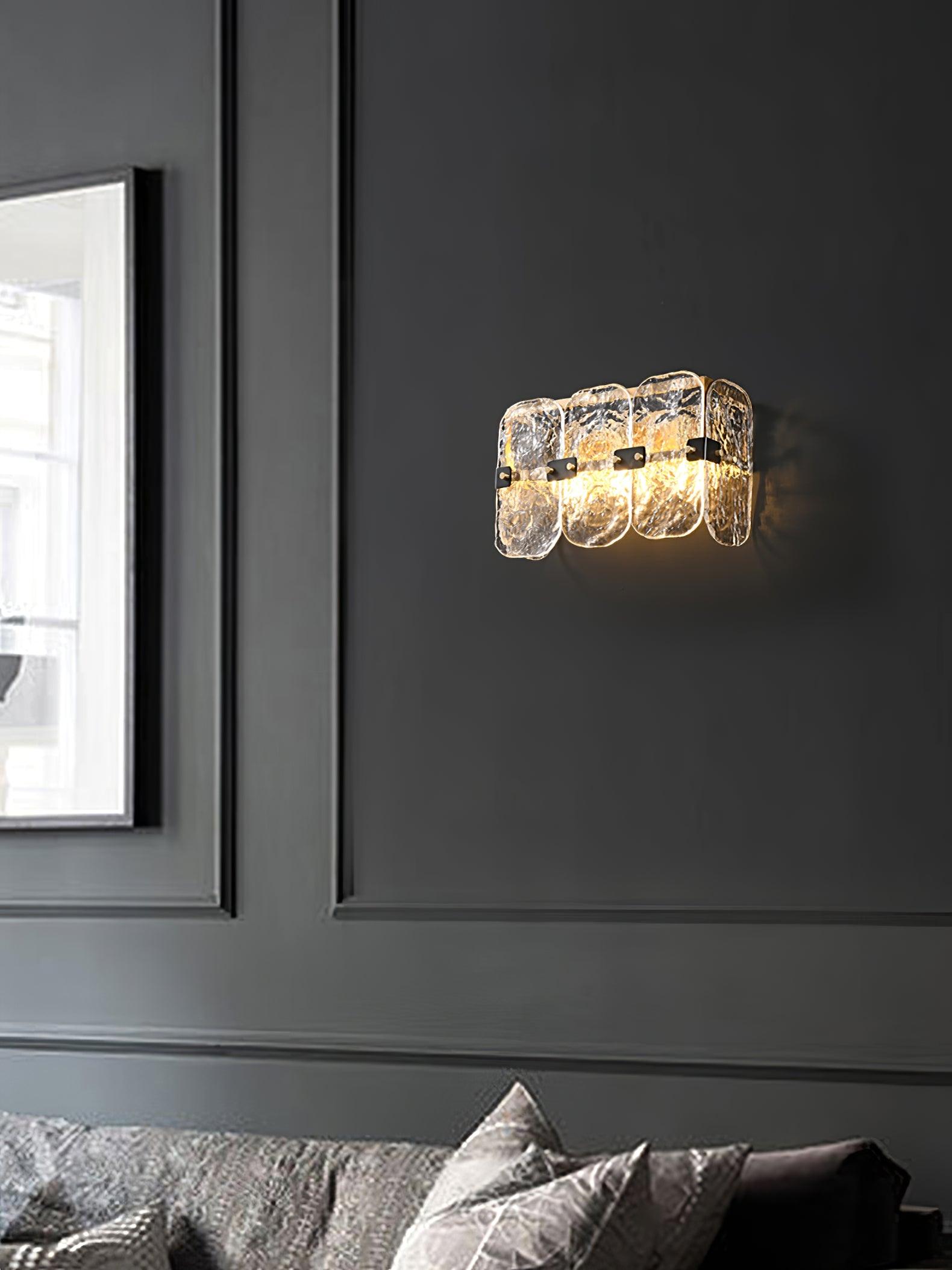 Massive Glass Wall Sconces - Letslighting