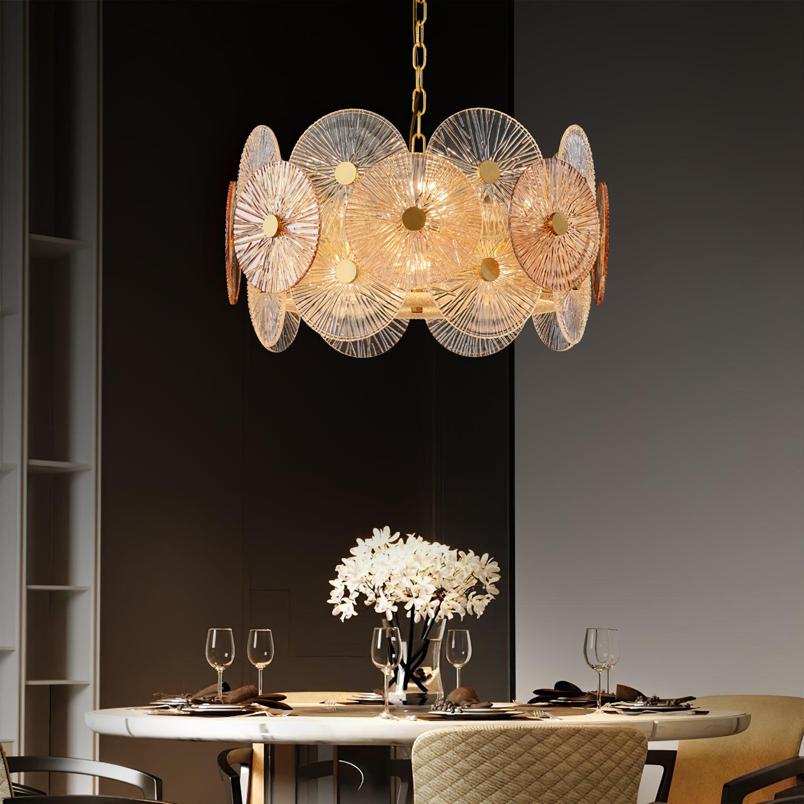 Aurelia Glass Chandelier - Letslighting