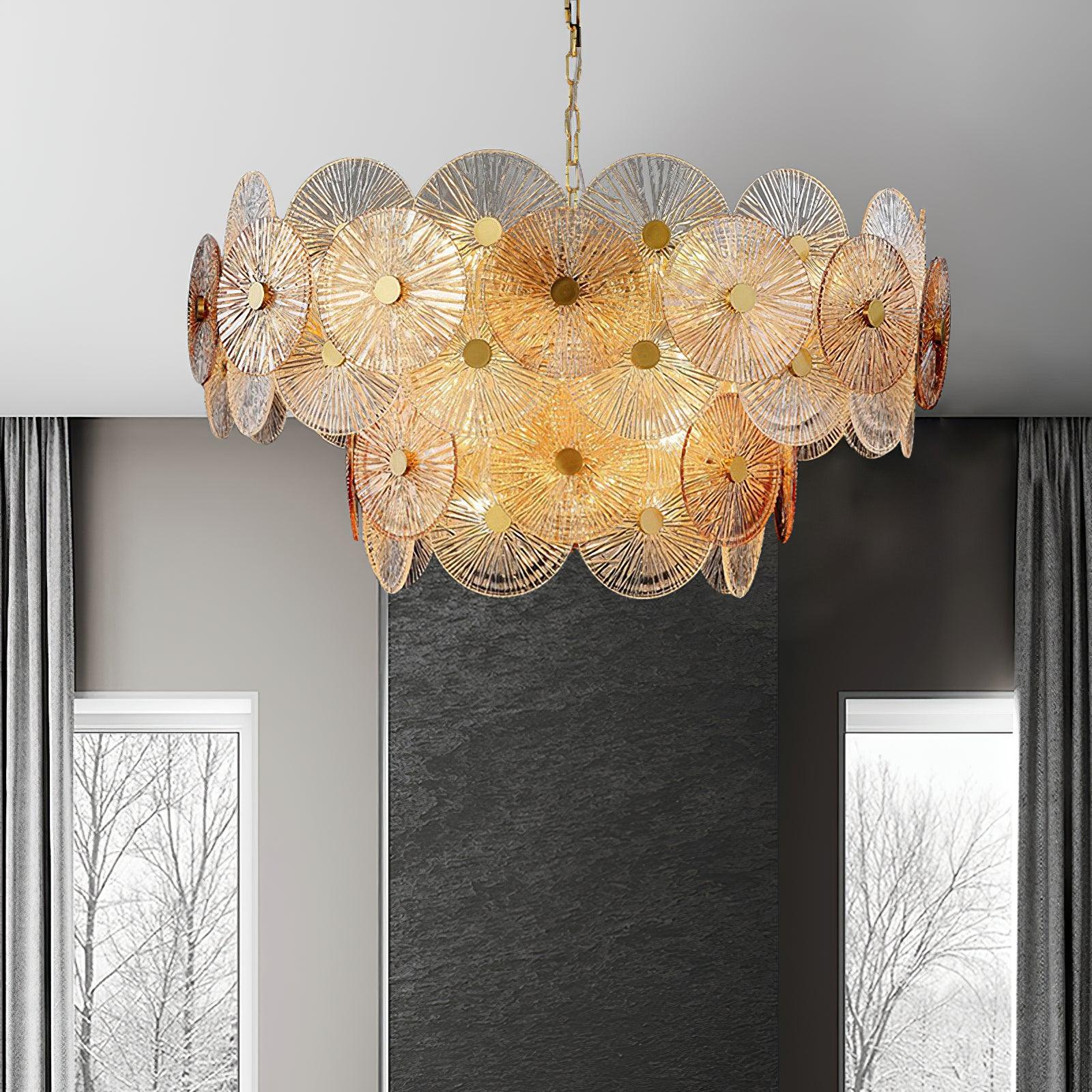 Aurelia Glass Chandelier - Letslighting