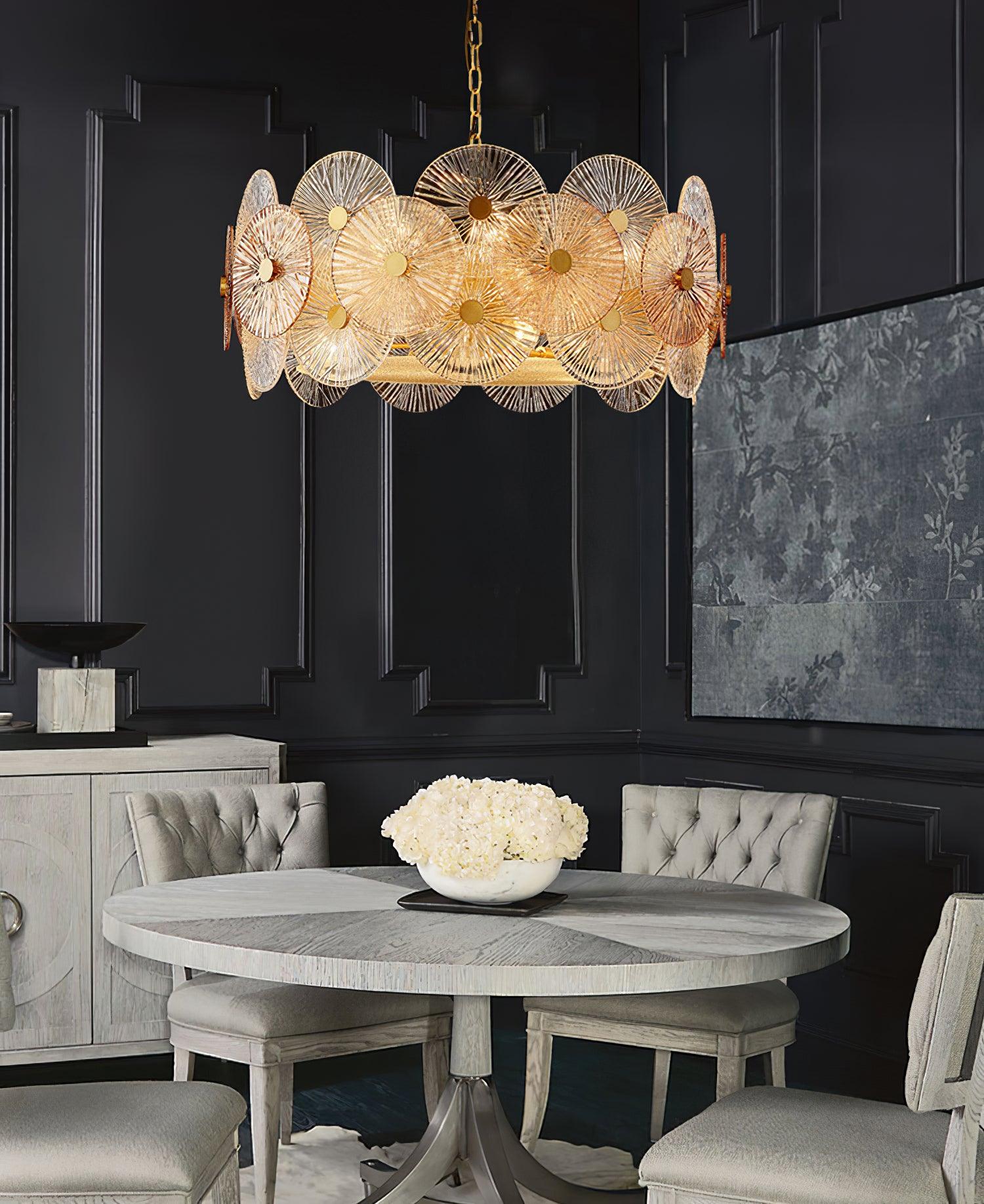 Aurelia Glass Chandelier - Letslighting