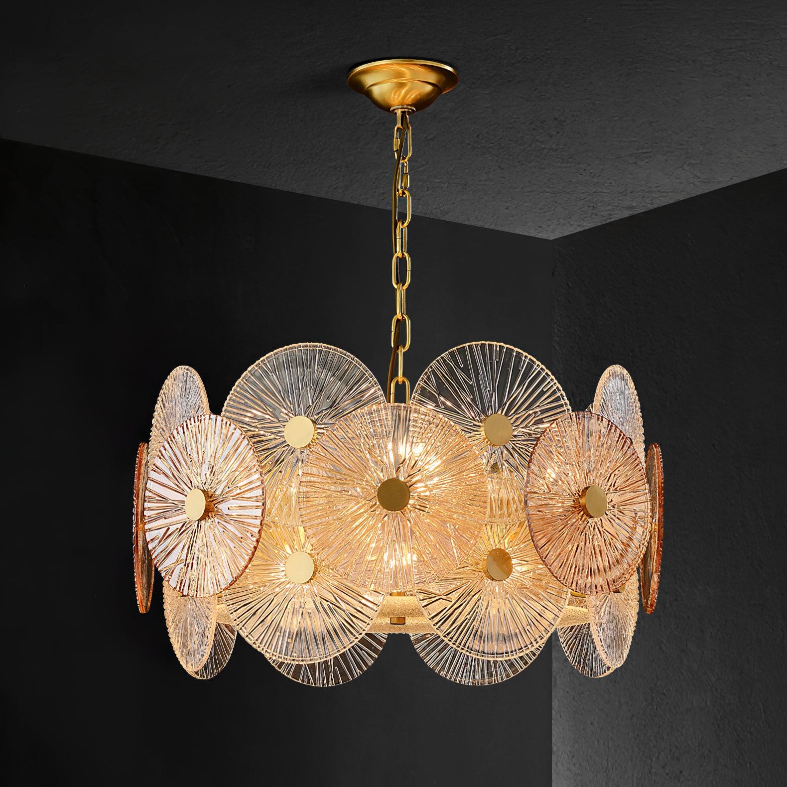 Aurelia Glass Chandelier - Letslighting