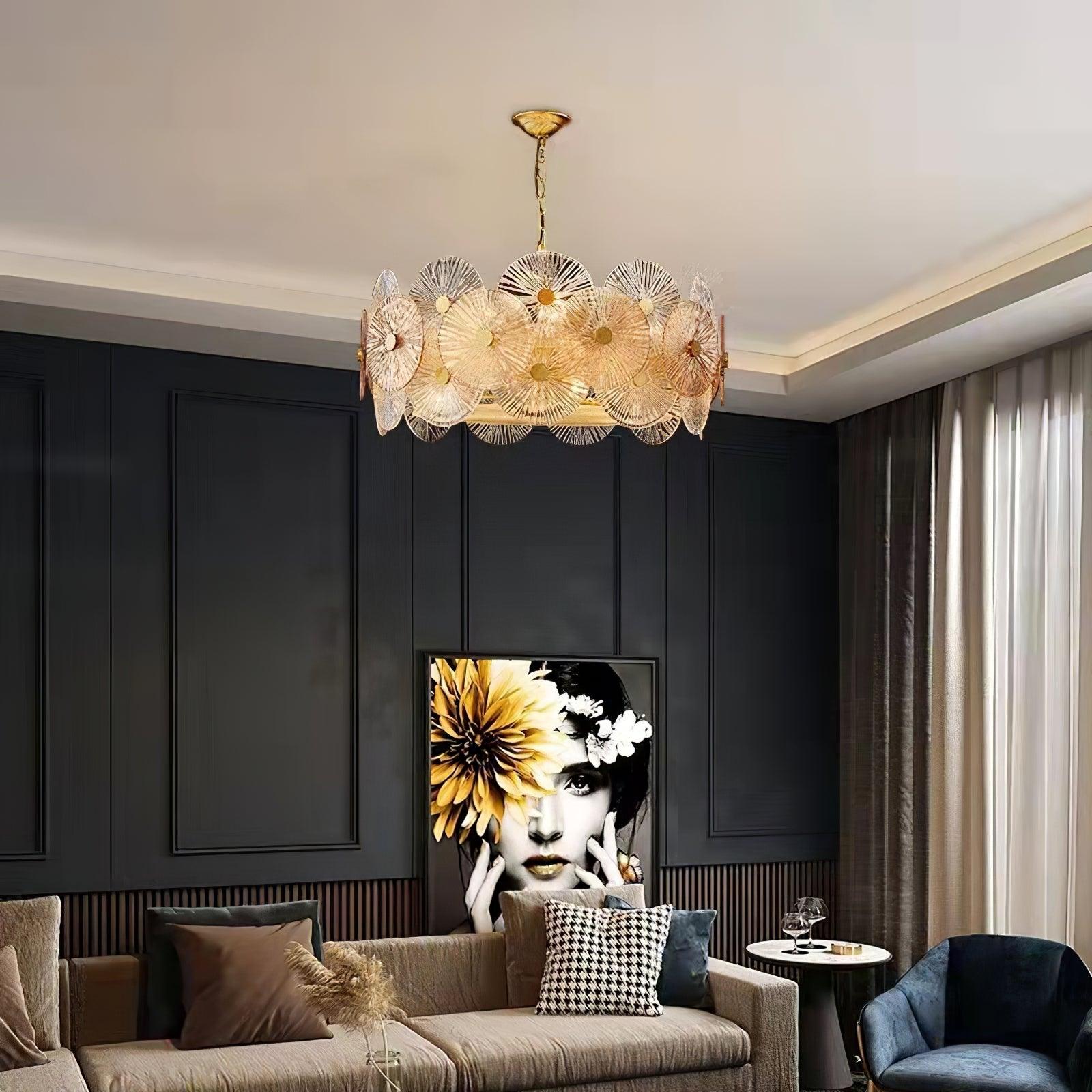 Aurelia Glass Chandelier - Letslighting