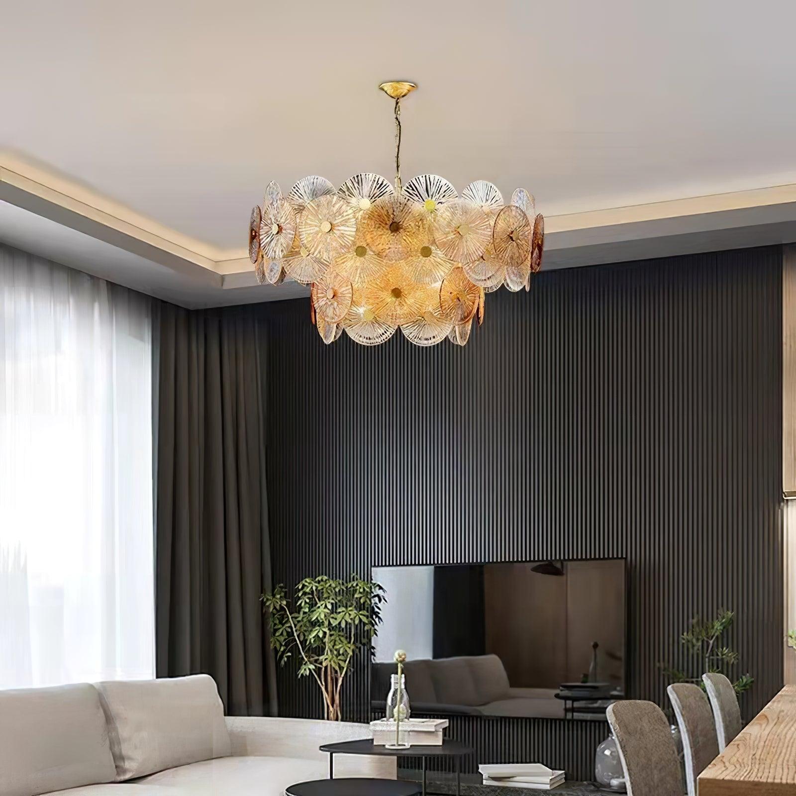 Aurelia Glass Chandelier - Letslighting