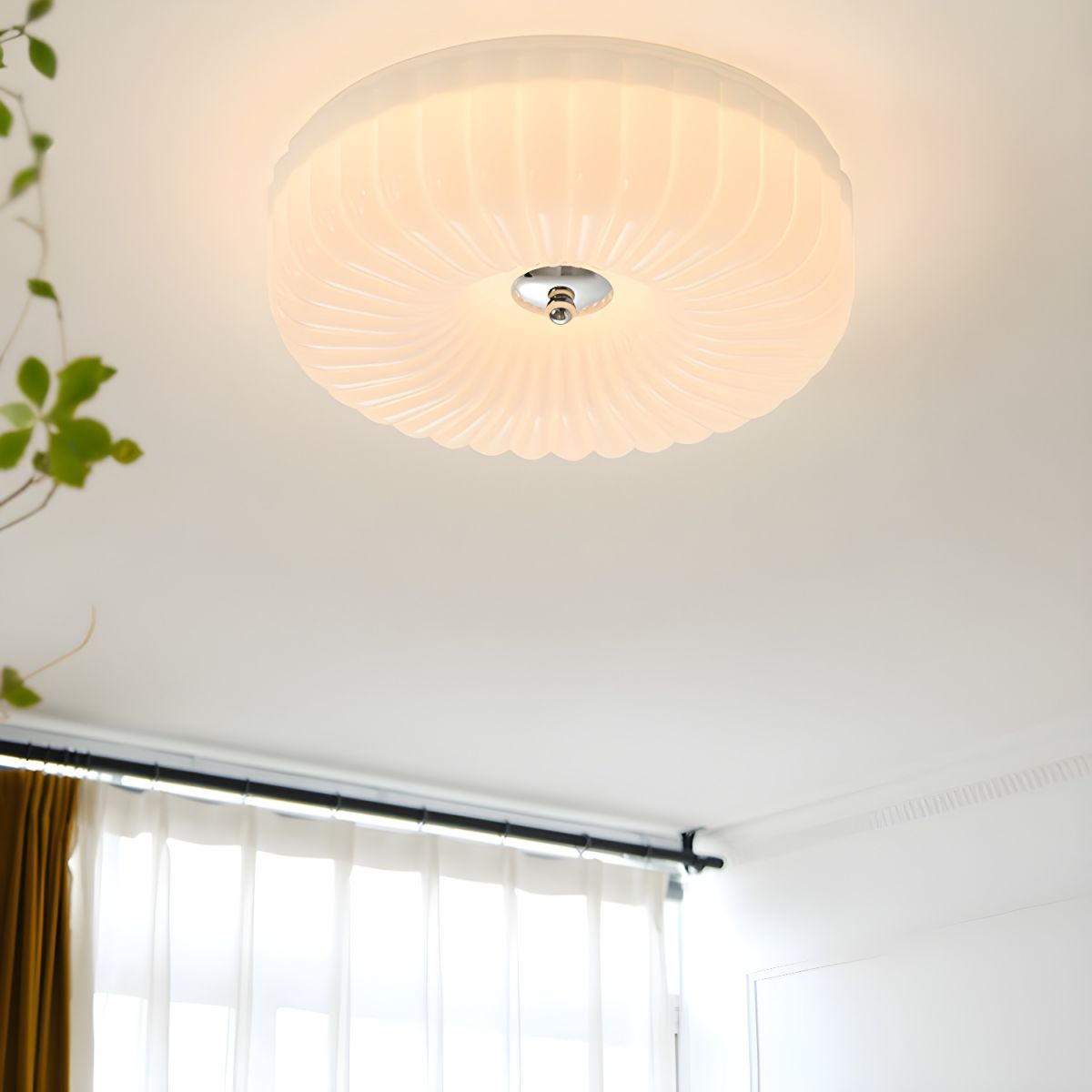 Arisha Moderno LED Vidrio Plafón Lámpara de Techo Dormitorio