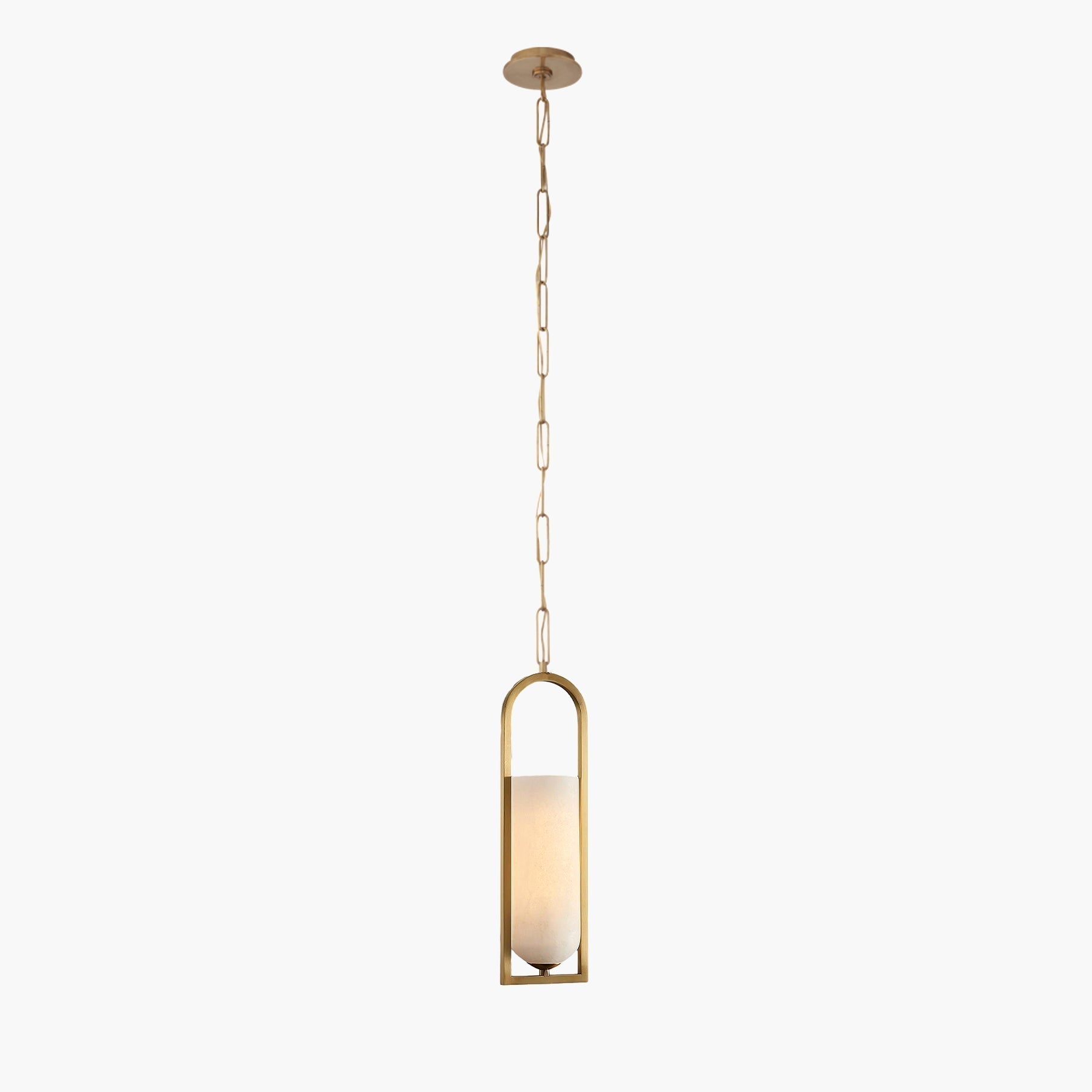 Aethyn Arch Alabaster Pendant Light - Letslighting