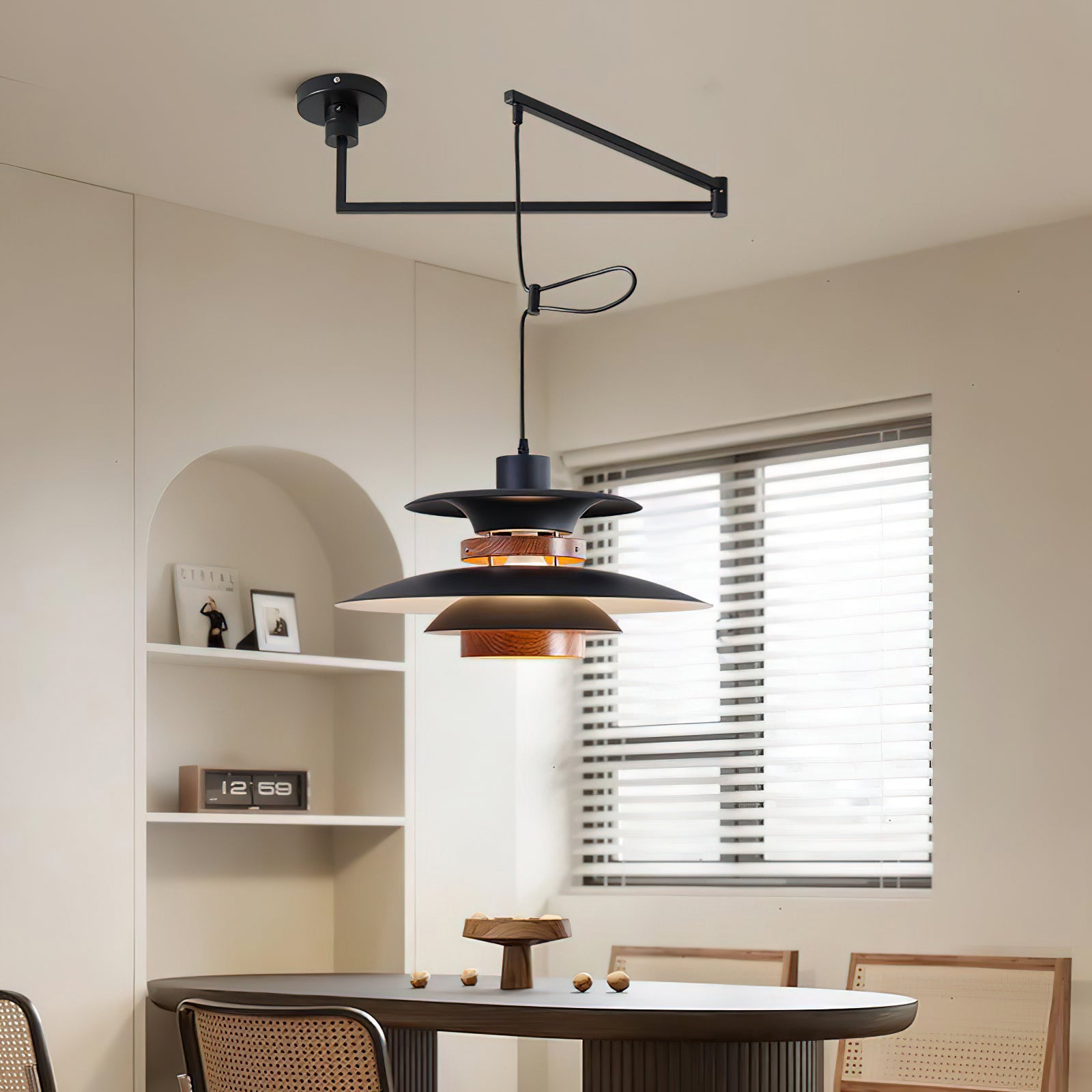 Mercero Swing Arm Pendant Lamp - Letslighting