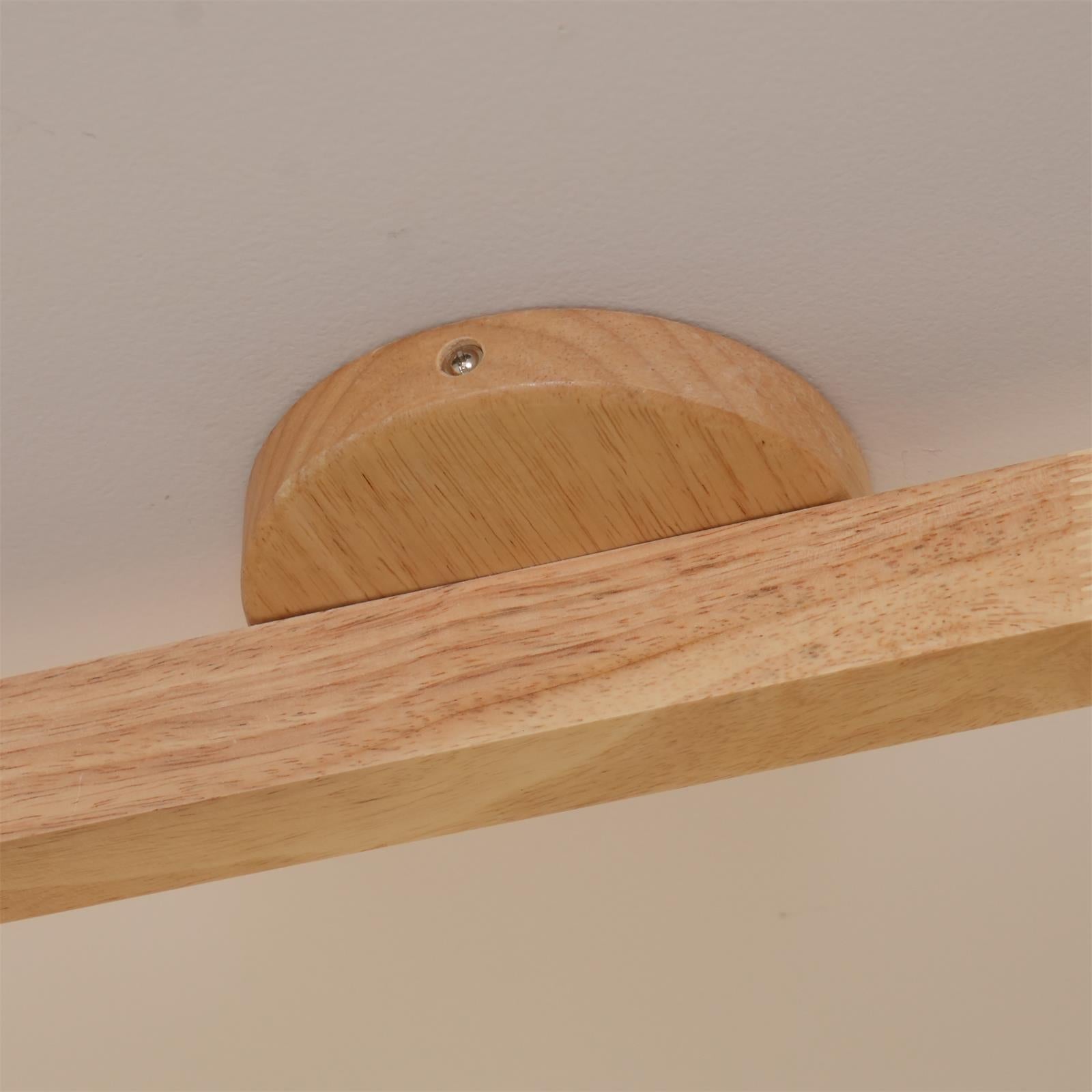 Aim Foco de Iluminación de Riel de Madera Clásica