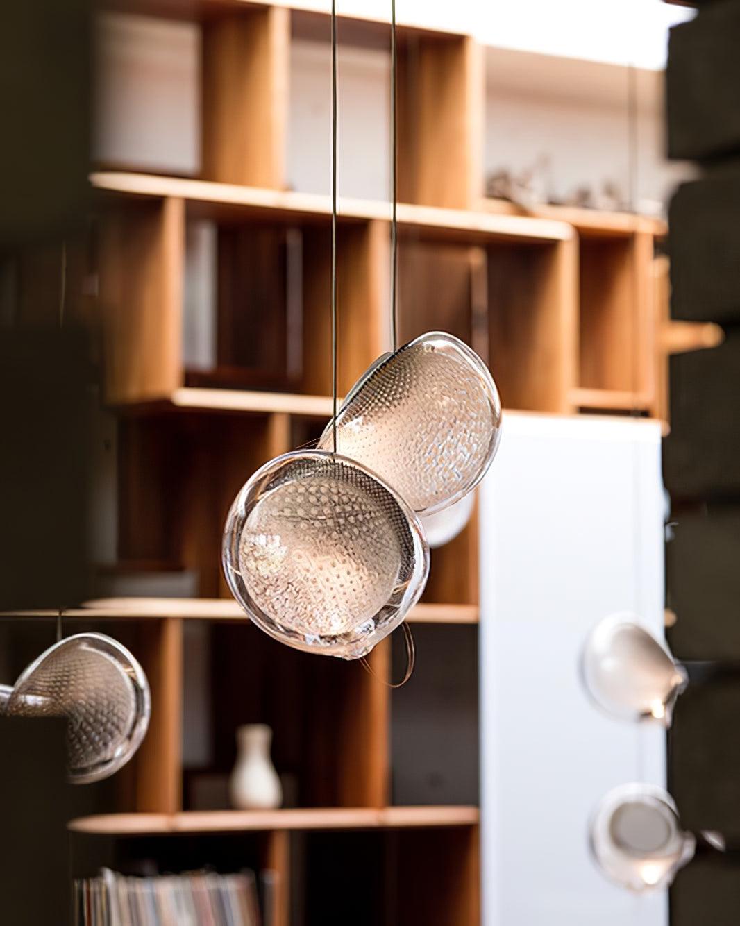 Mesh Glass Pendant Light - Letslighting