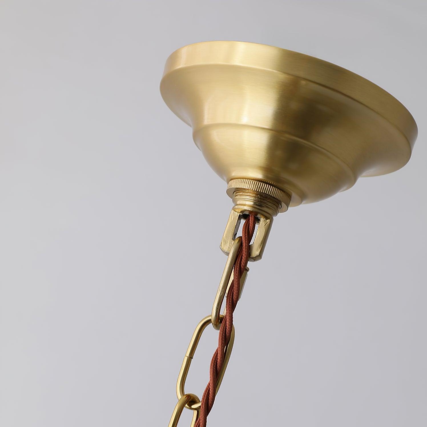 Aurora Chandelier Tassel Glass Vintage - Letslighting
