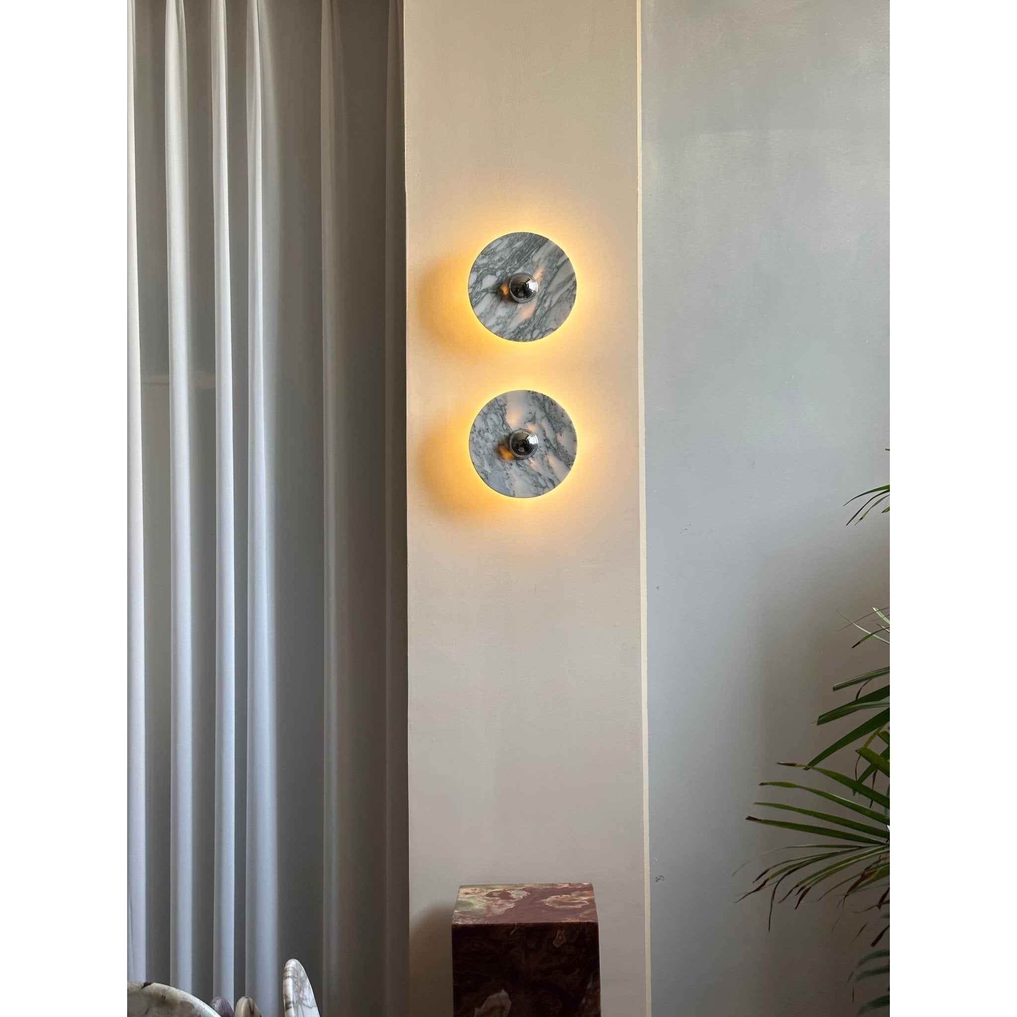 Messier Marble Wall Lamp - Letslighting