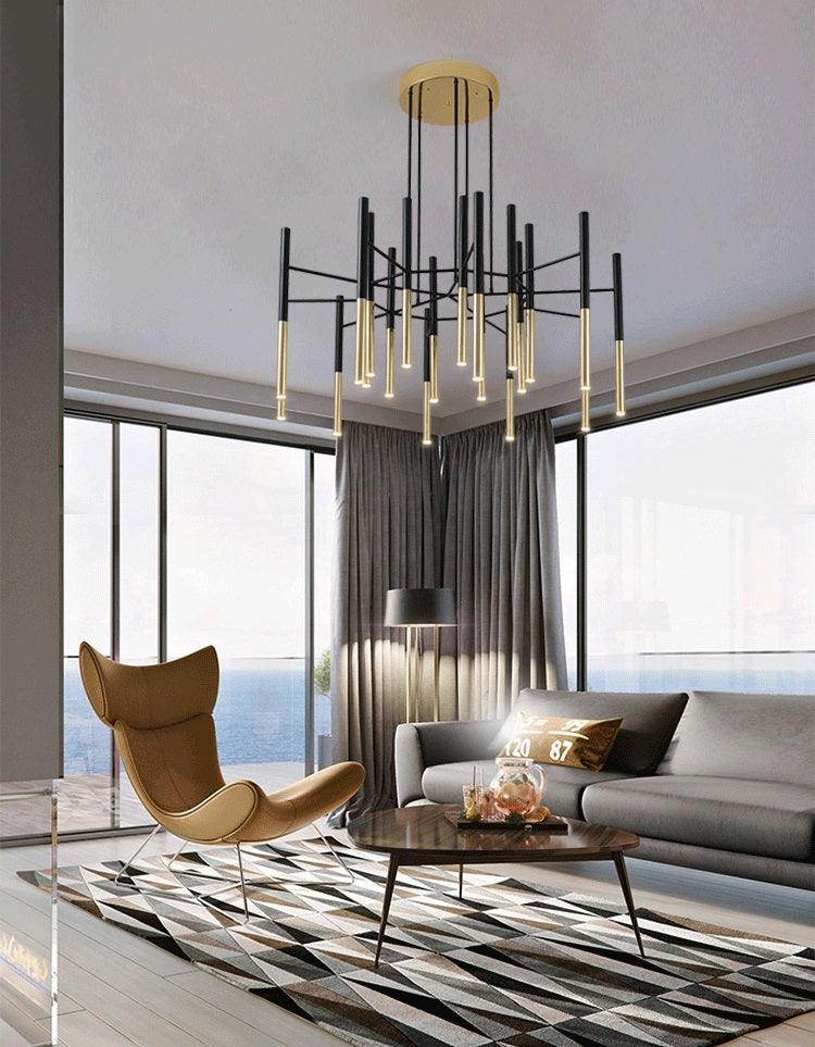 Tubular Chandelier - Letslighting