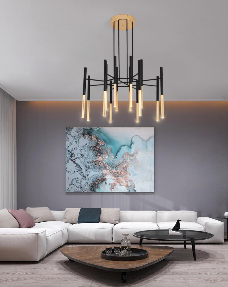 Tubular Chandelier - Letslighting