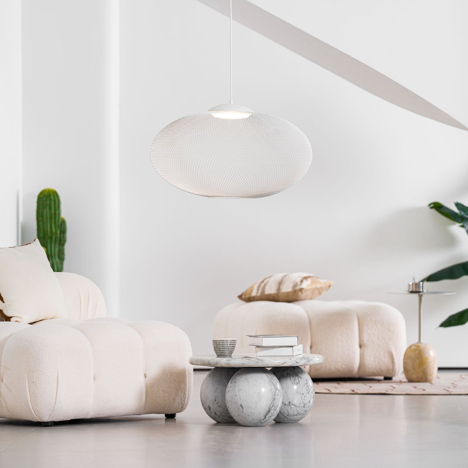 Metallic Meshwork Pendant Lamp - Letslighting