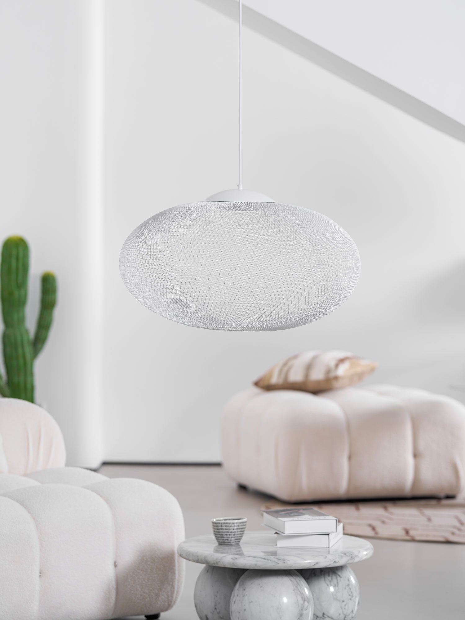 Metallic Meshwork Pendant Lamp - Letslighting