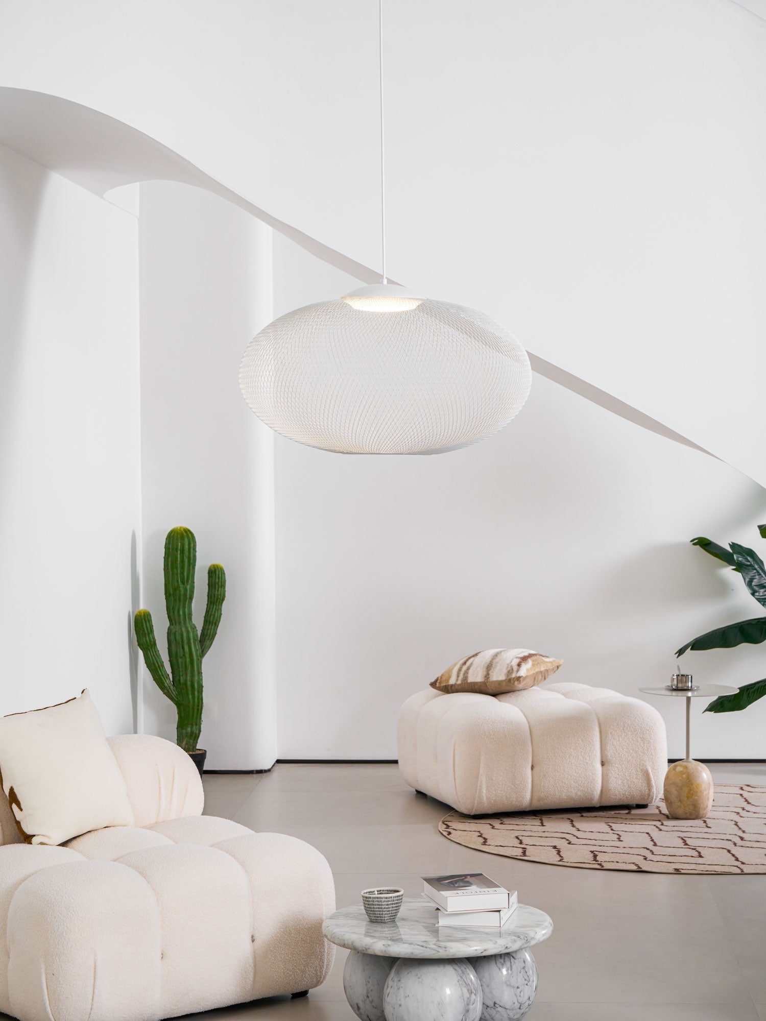 Metallic Meshwork Pendant Lamp - Letslighting