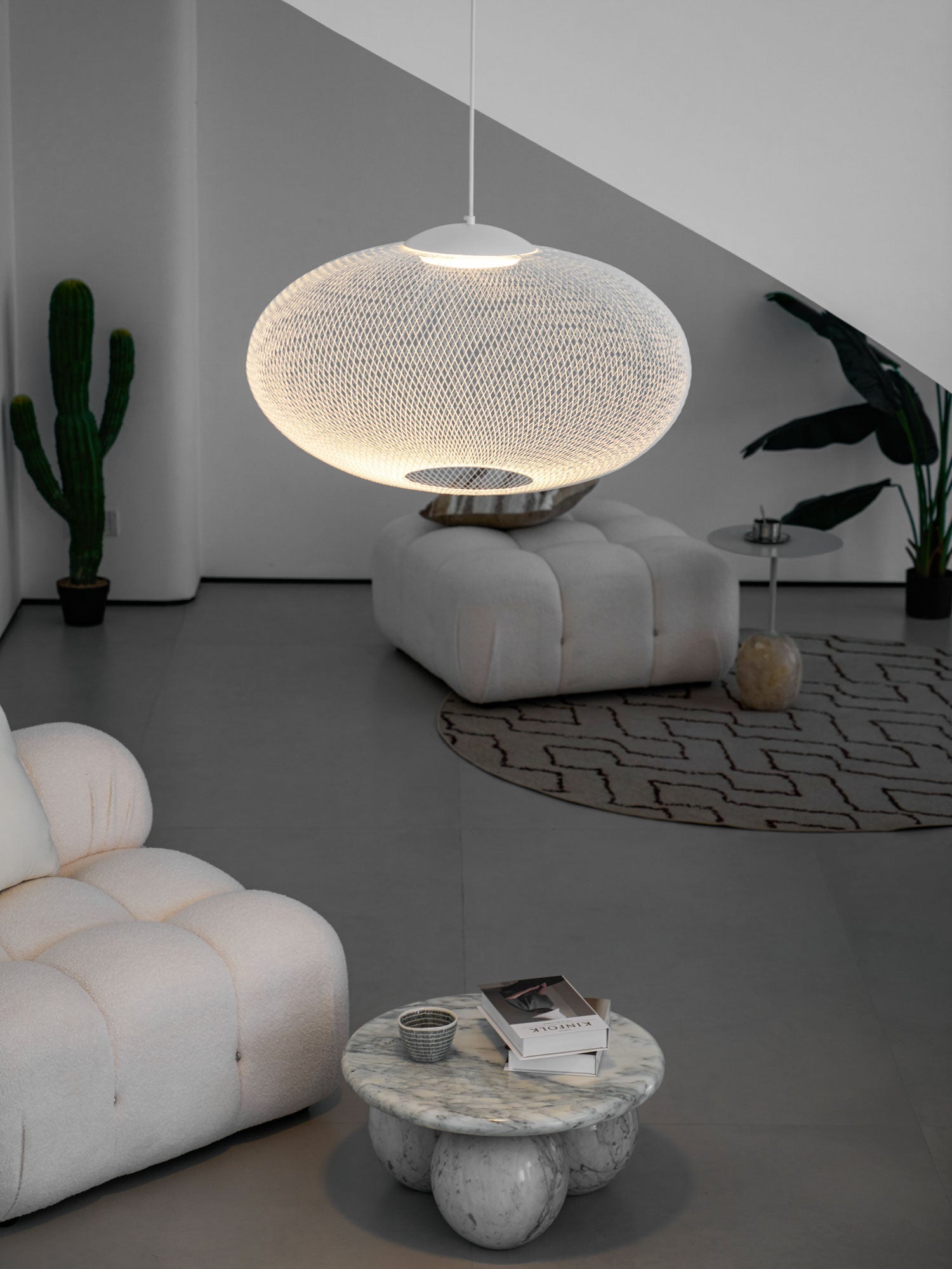 Metallic Meshwork Pendant Lamp - Letslighting