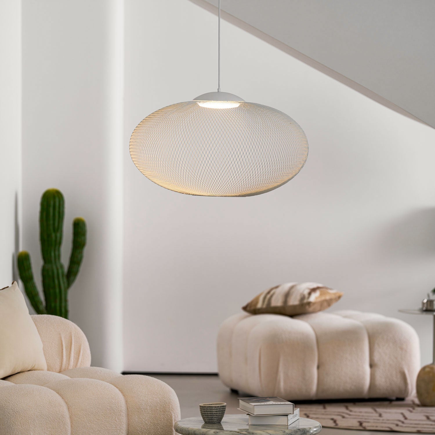 Metallic Meshwork Pendant Lamp - Letslighting