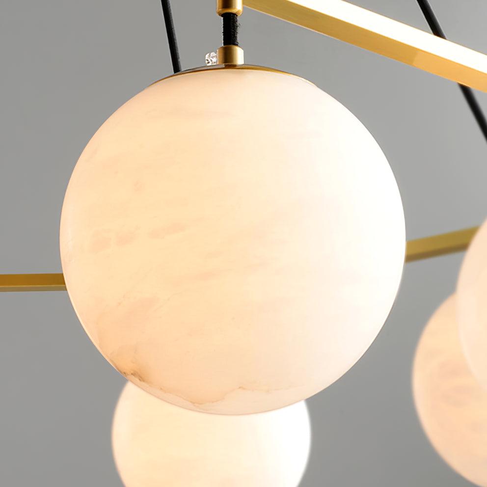 Lunara Alabaster Chandelier - Letslighting