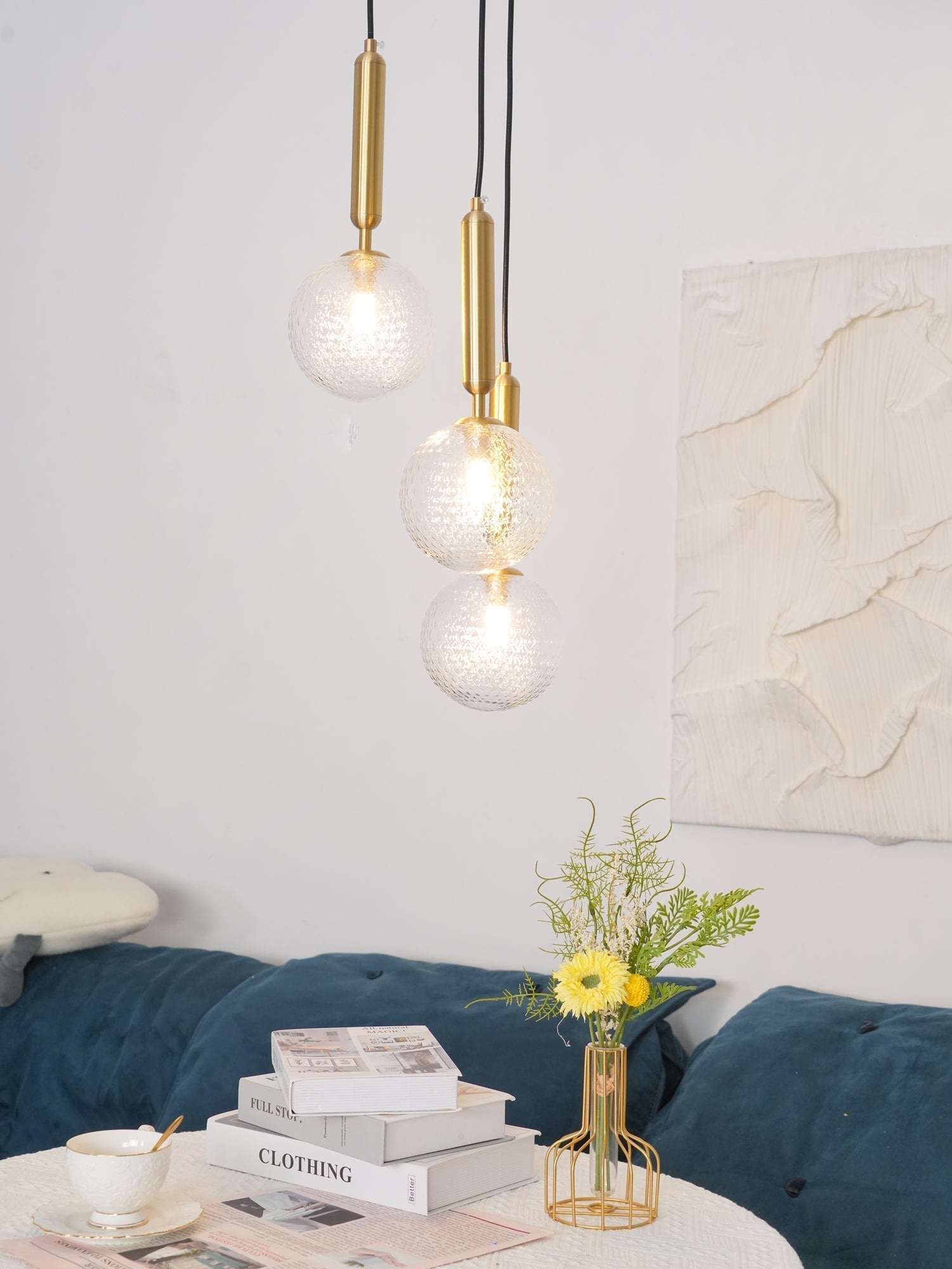 Miira Brass Pendant Light - Letslighting