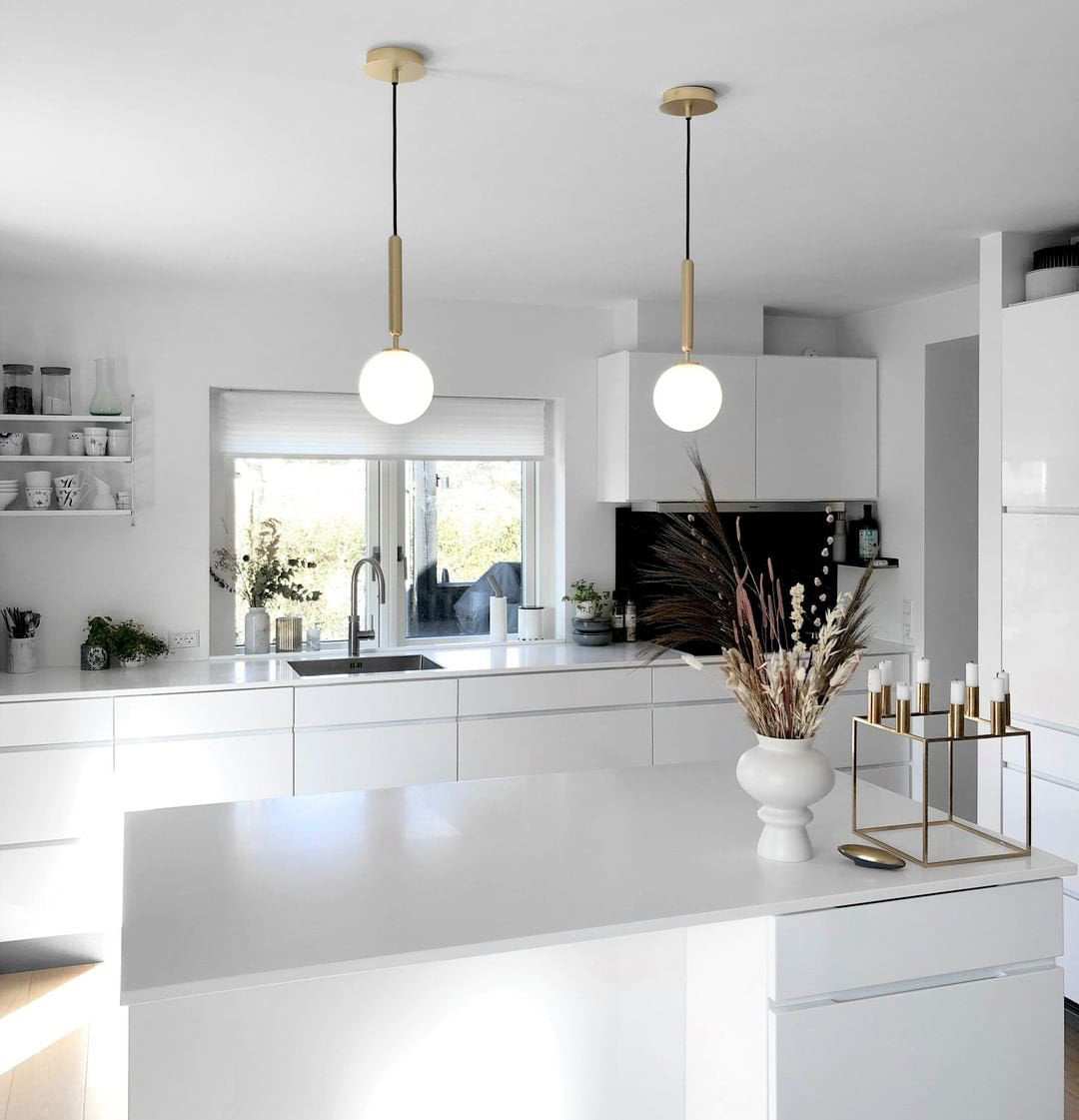 Miira Brass Pendant Light - Letslighting