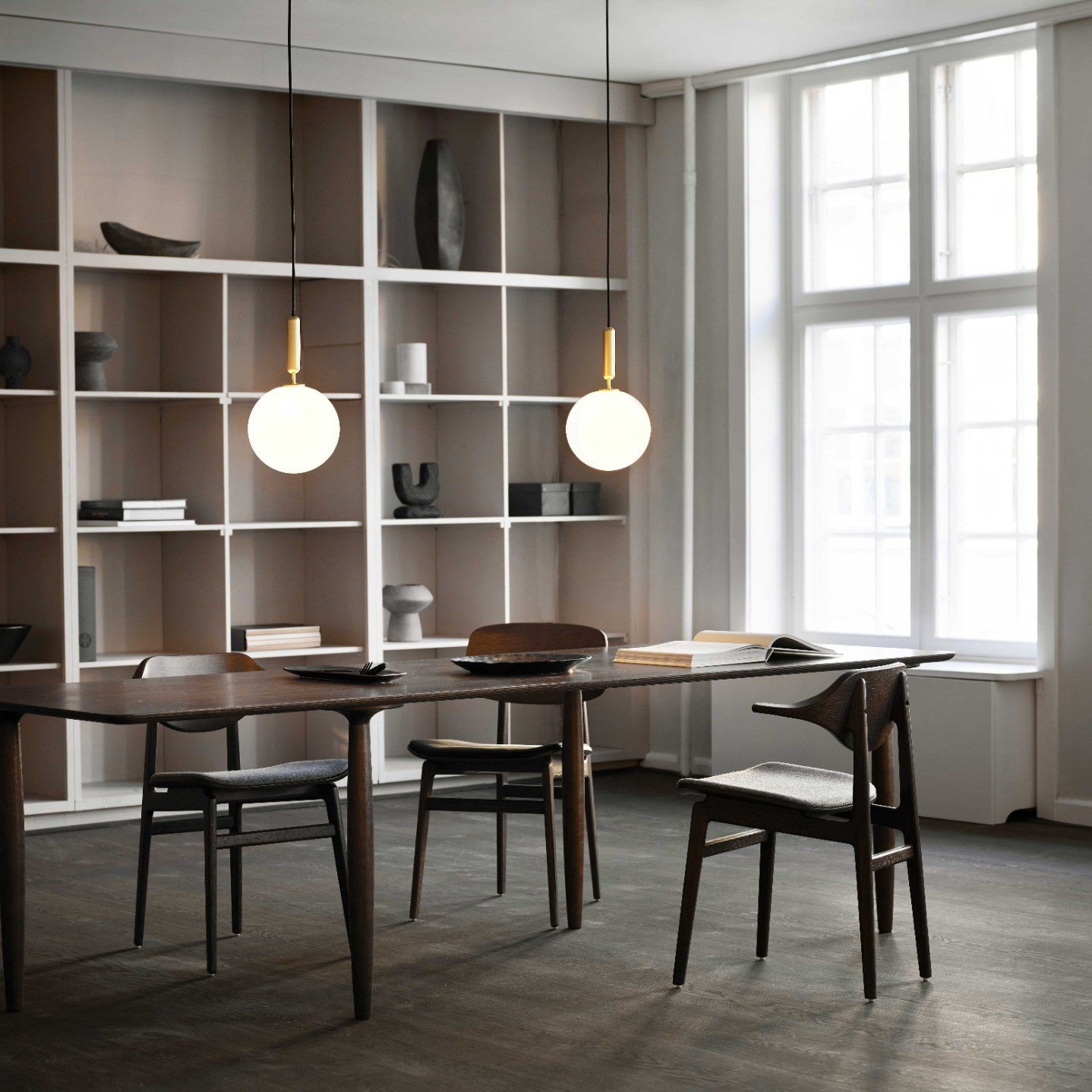 Miira Brass Pendant Light - Letslighting
