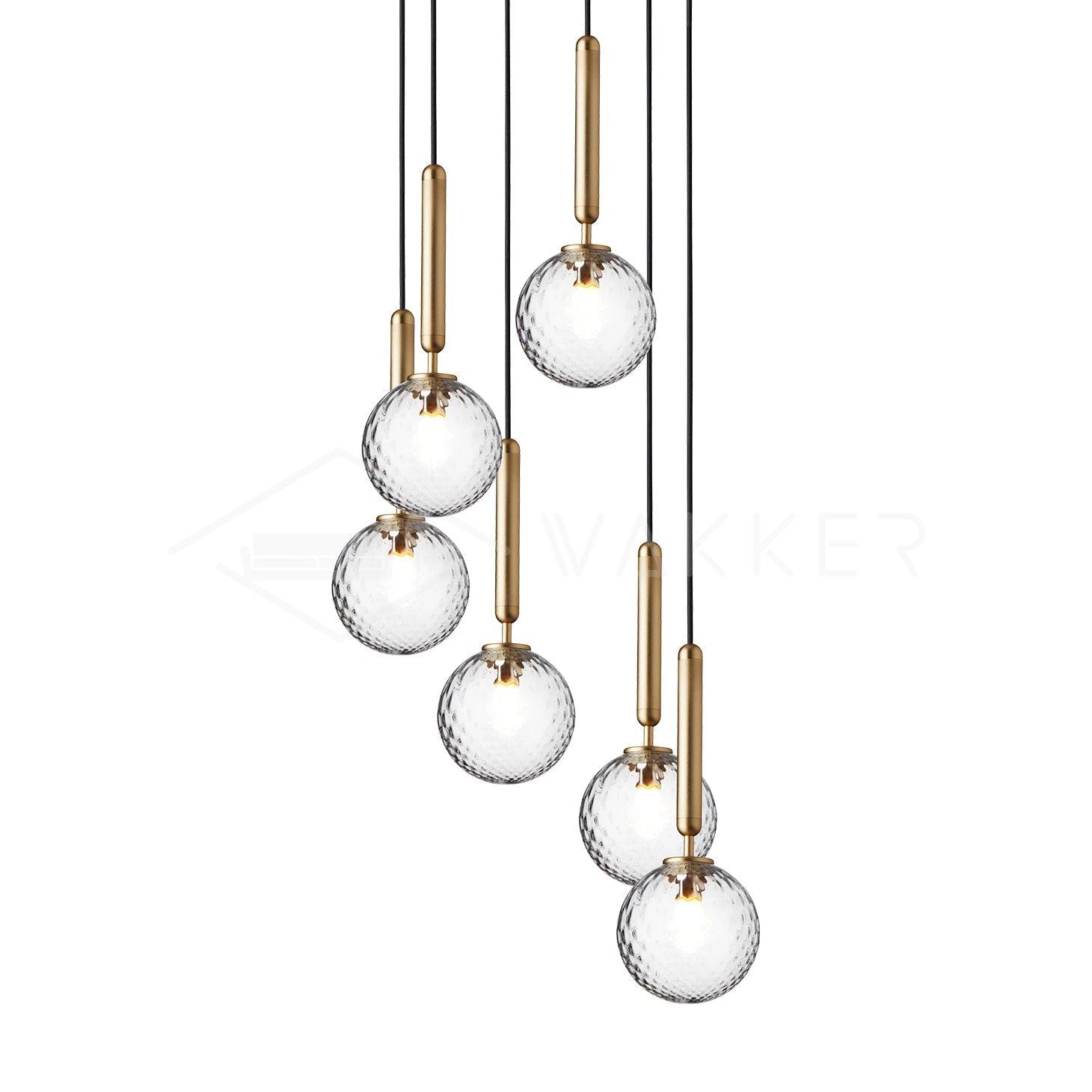 Miira Brass Pendant Light - Letslighting