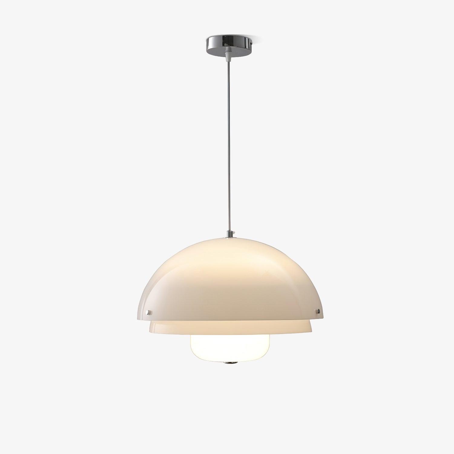 Milk White Layer Pendant Lamp - Letslighting