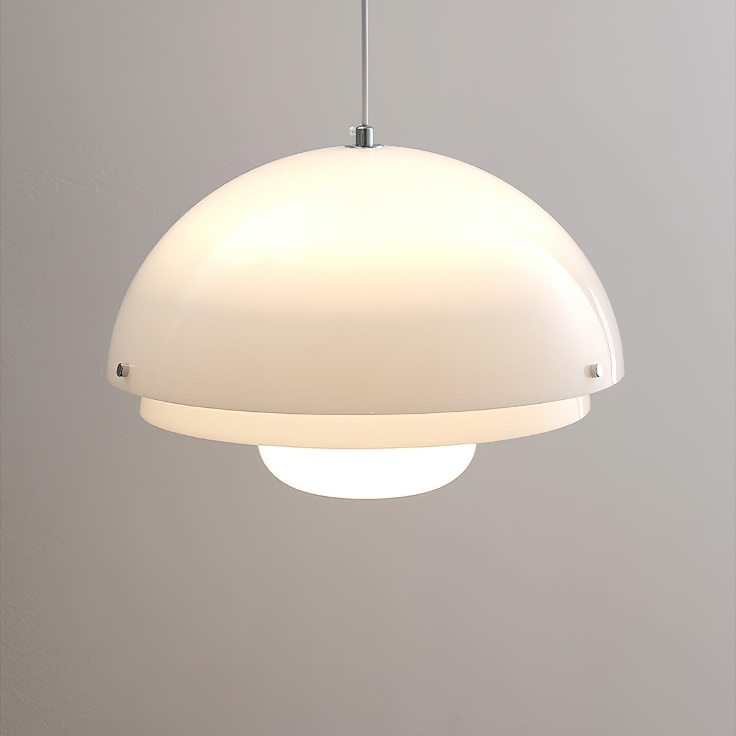 Milk White Layer Pendant Lamp - Letslighting