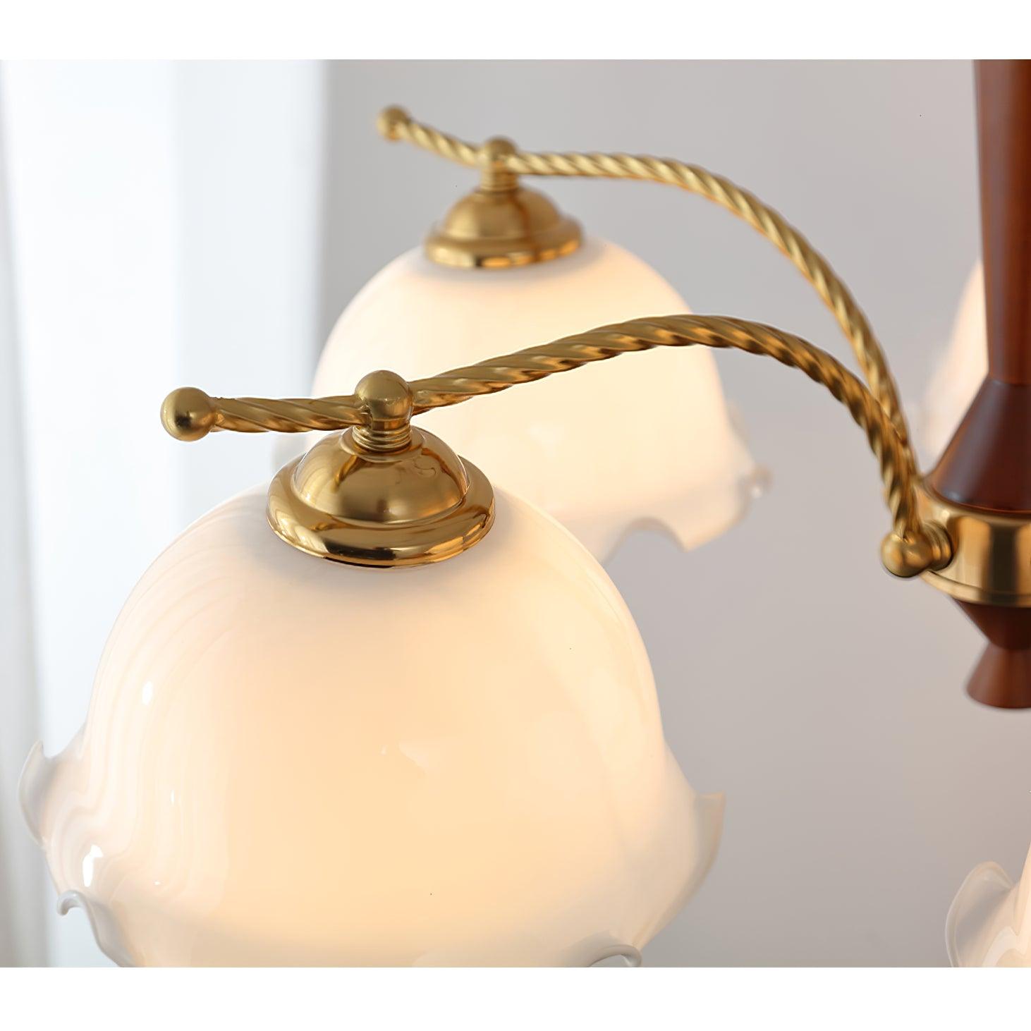 Daisy Vintage Glass Chandelier - Letslighting