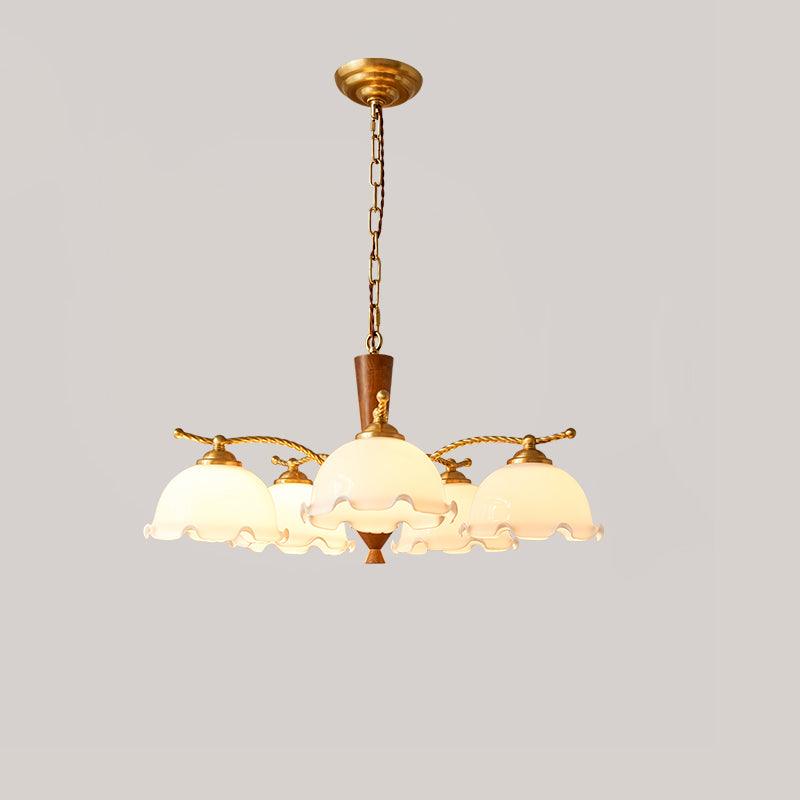 Daisy Vintage Glass Chandelier - Letslighting