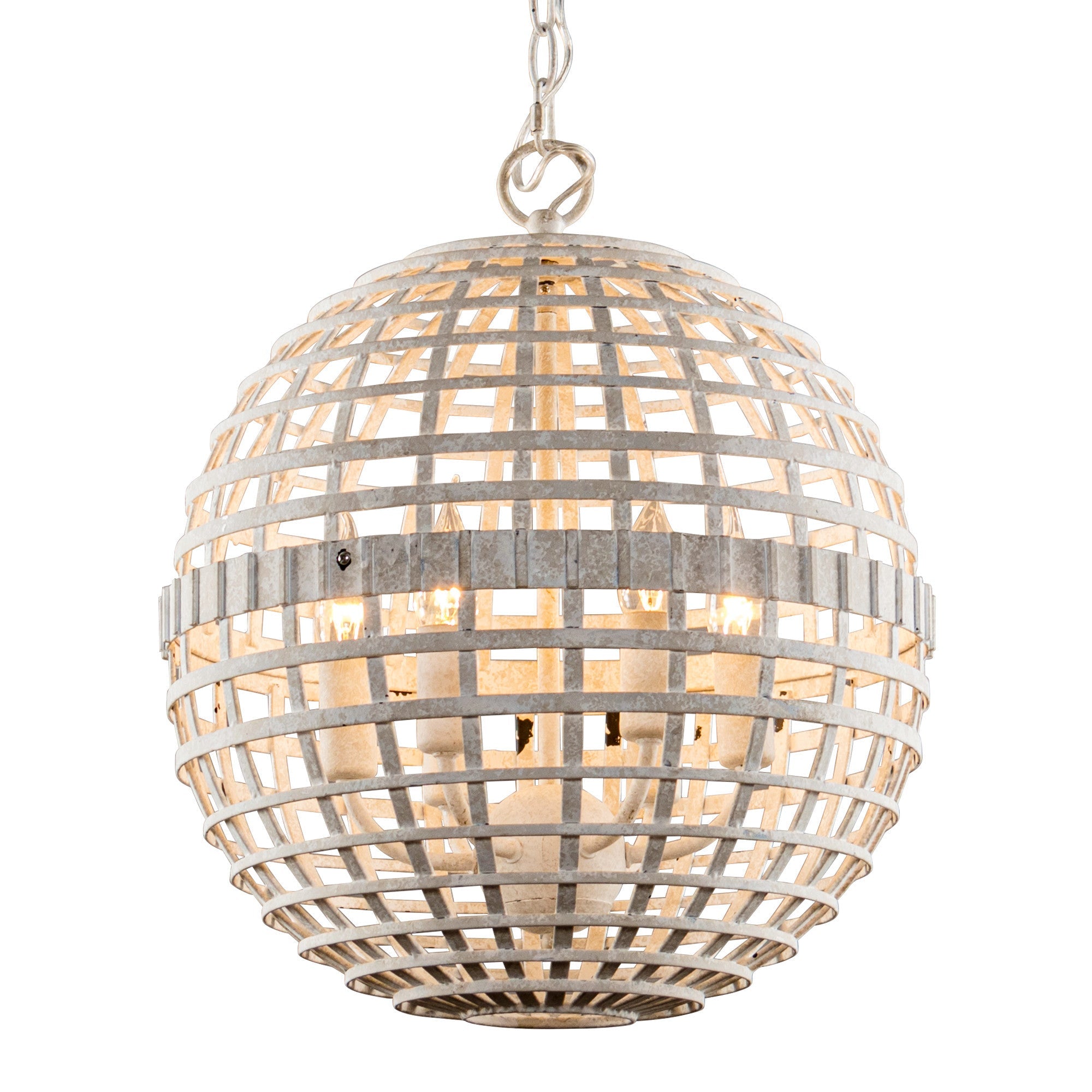 Virinia Individual Creativity Globe Metal Pendant Lamp - Lamp Copper