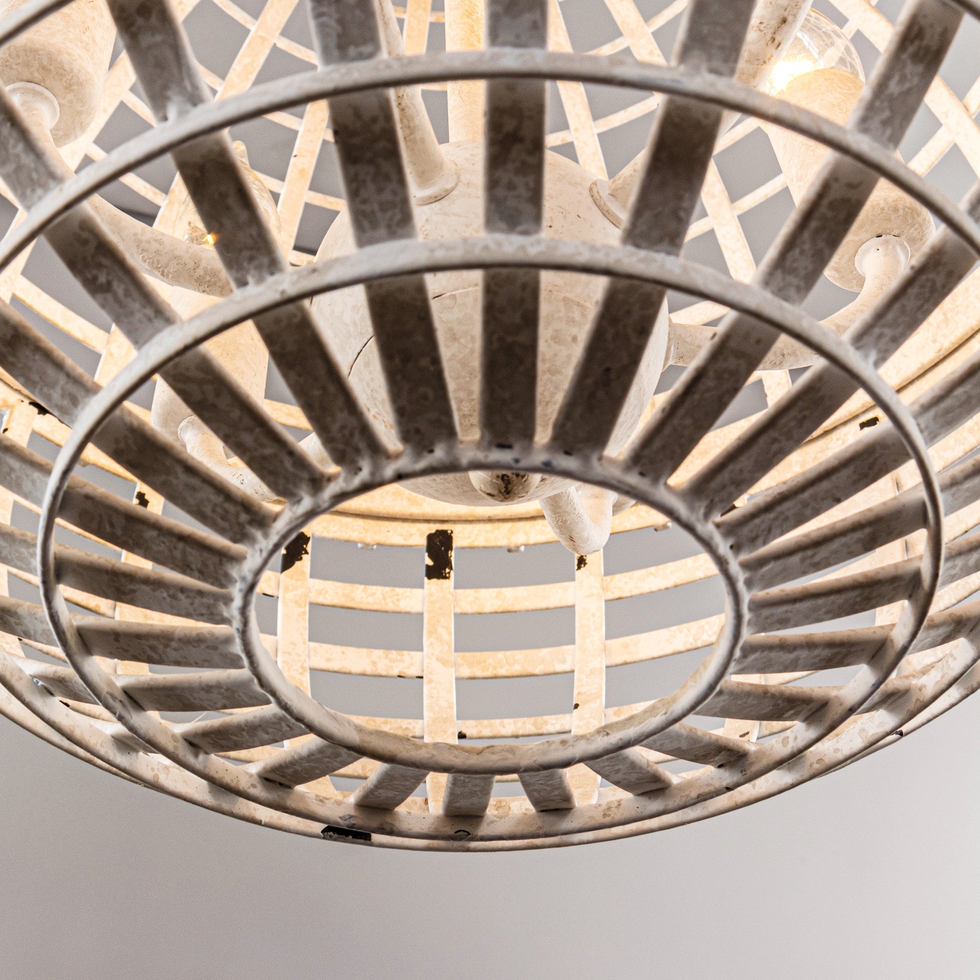 Virinia Individual Creativity Globe Metal Pendant Lamp - Lamp Copper