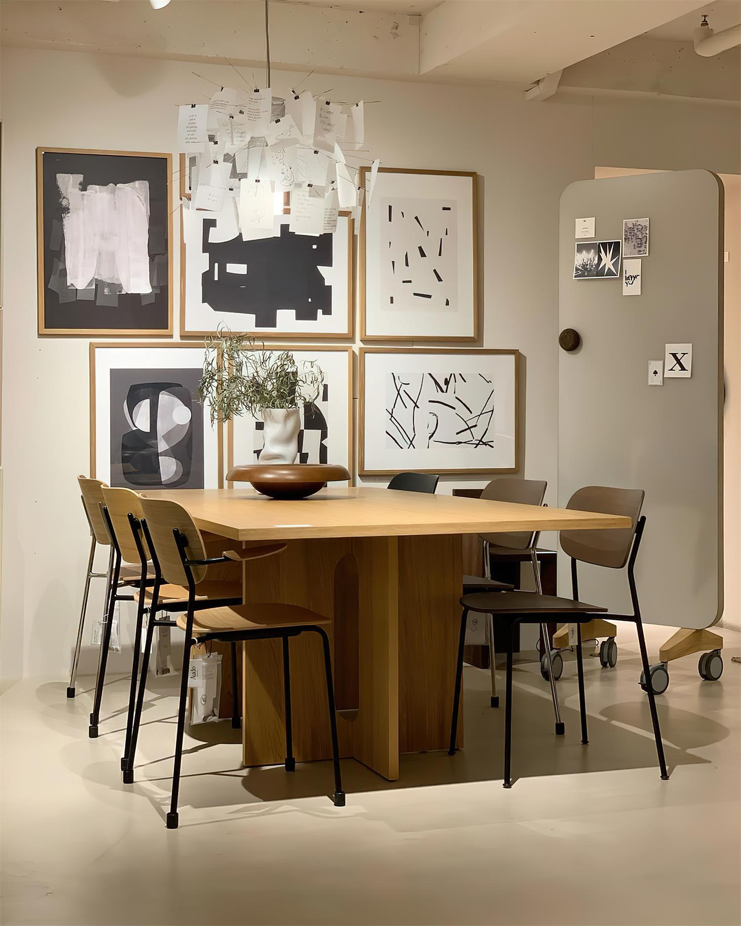 Chandelier Paper and Metal Colorful White Cards Whimsical Modern - Letslighting