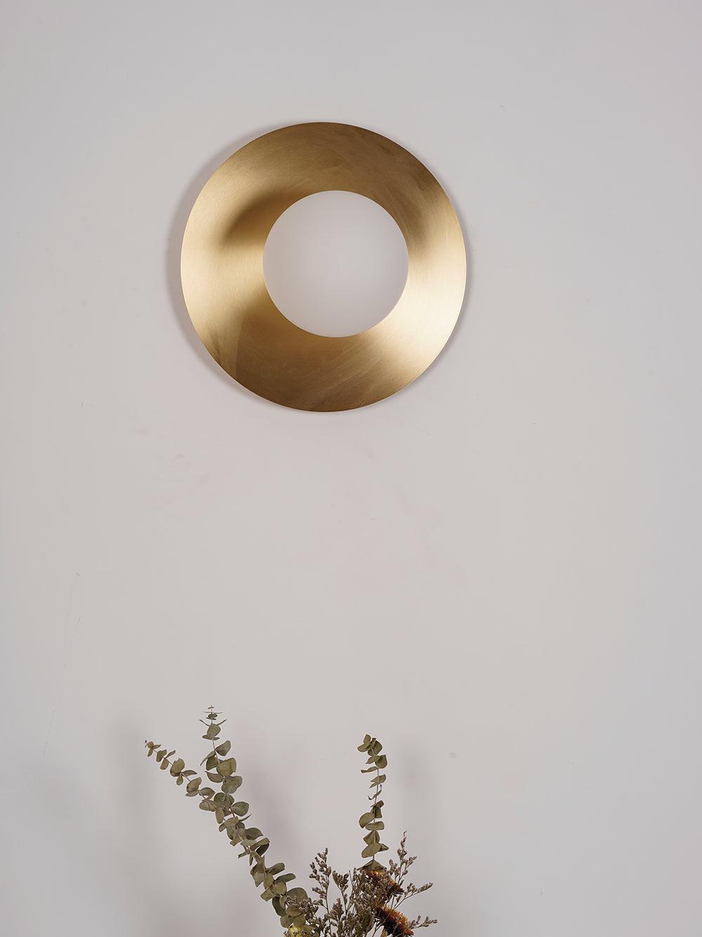 Round Glass Art Wall Lamp - Letslighting