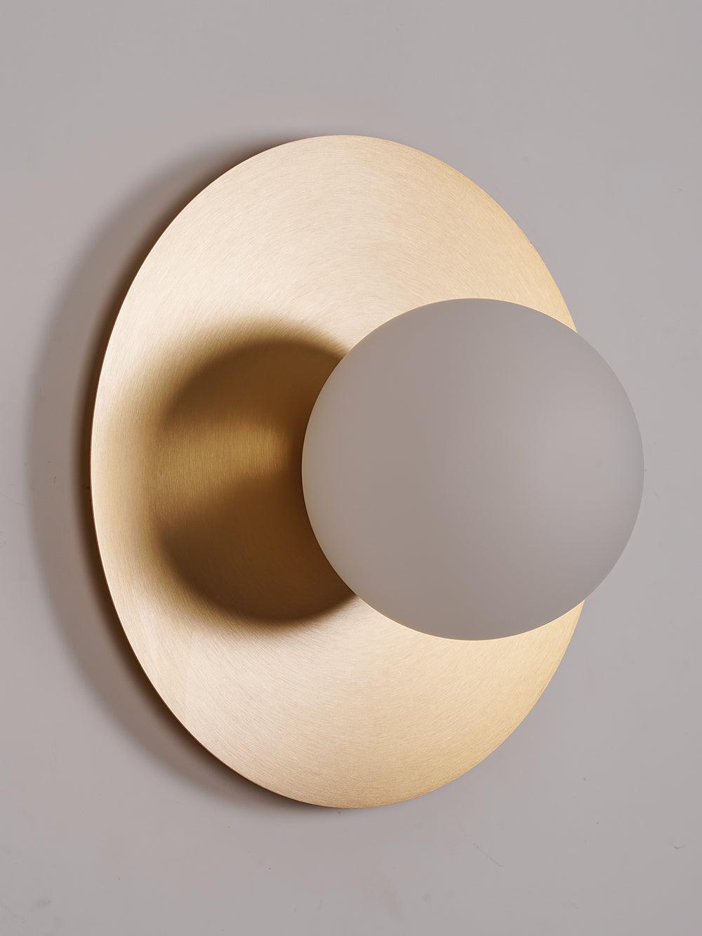 Round Glass Art Wall Lamp - Letslighting