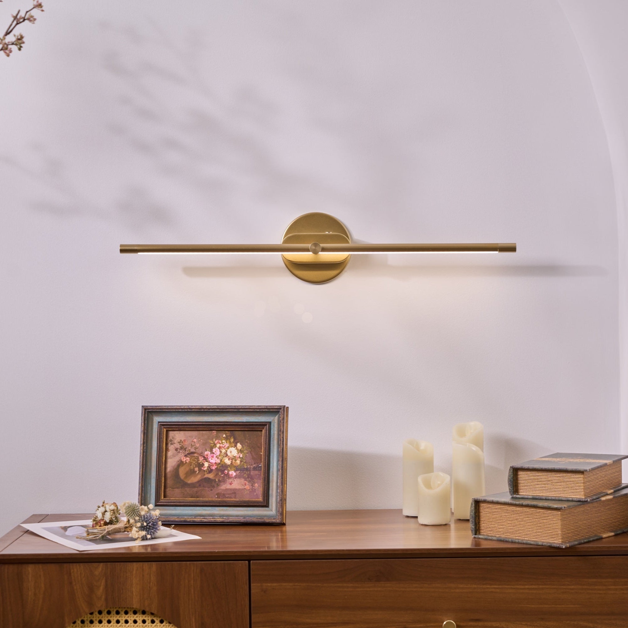 Arisha Lámpara de Pared Lineal Minimalista Recargable