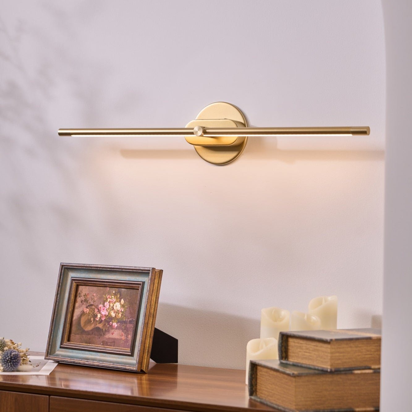 Arisha Lámpara de Pared Lineal Minimalista Recargable
