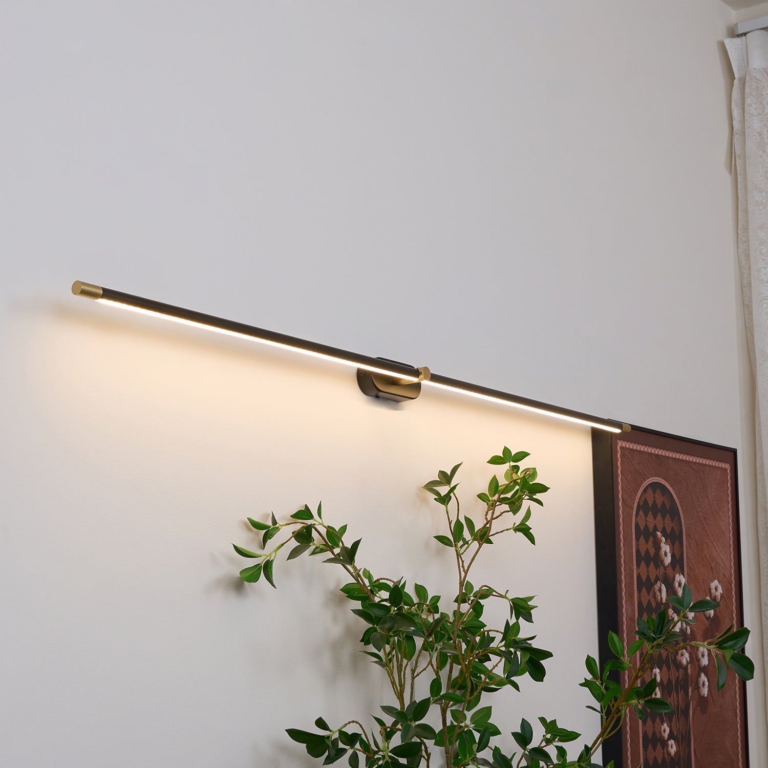 Arisha Lámpara de Pared Lineal Minimalista Recargable