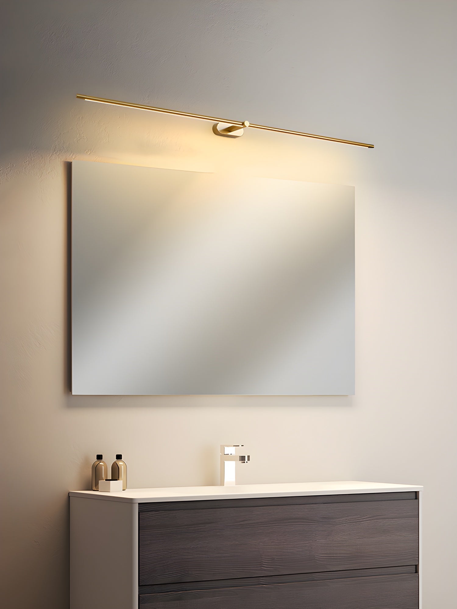 Arisha Lámpara de Pared Lineal Minimalista Recargable