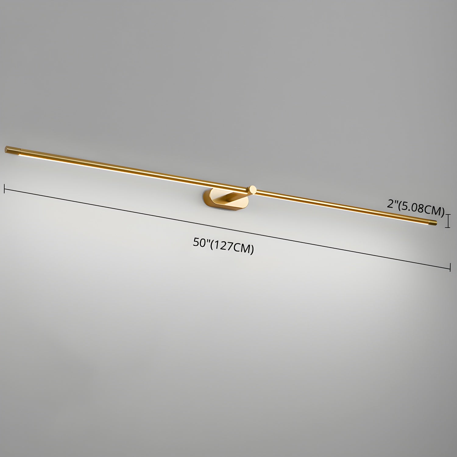 Arisha Lámpara de Pared Lineal Minimalista Recargable