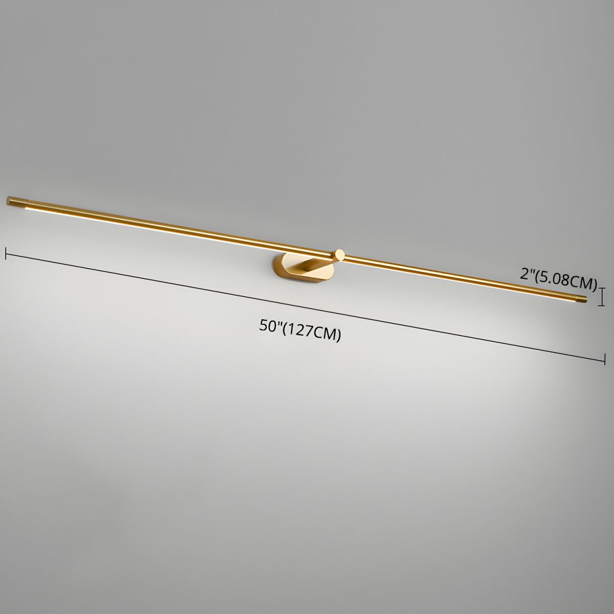 Arisha Lámpara de Pared Lineal Minimalista Recargable